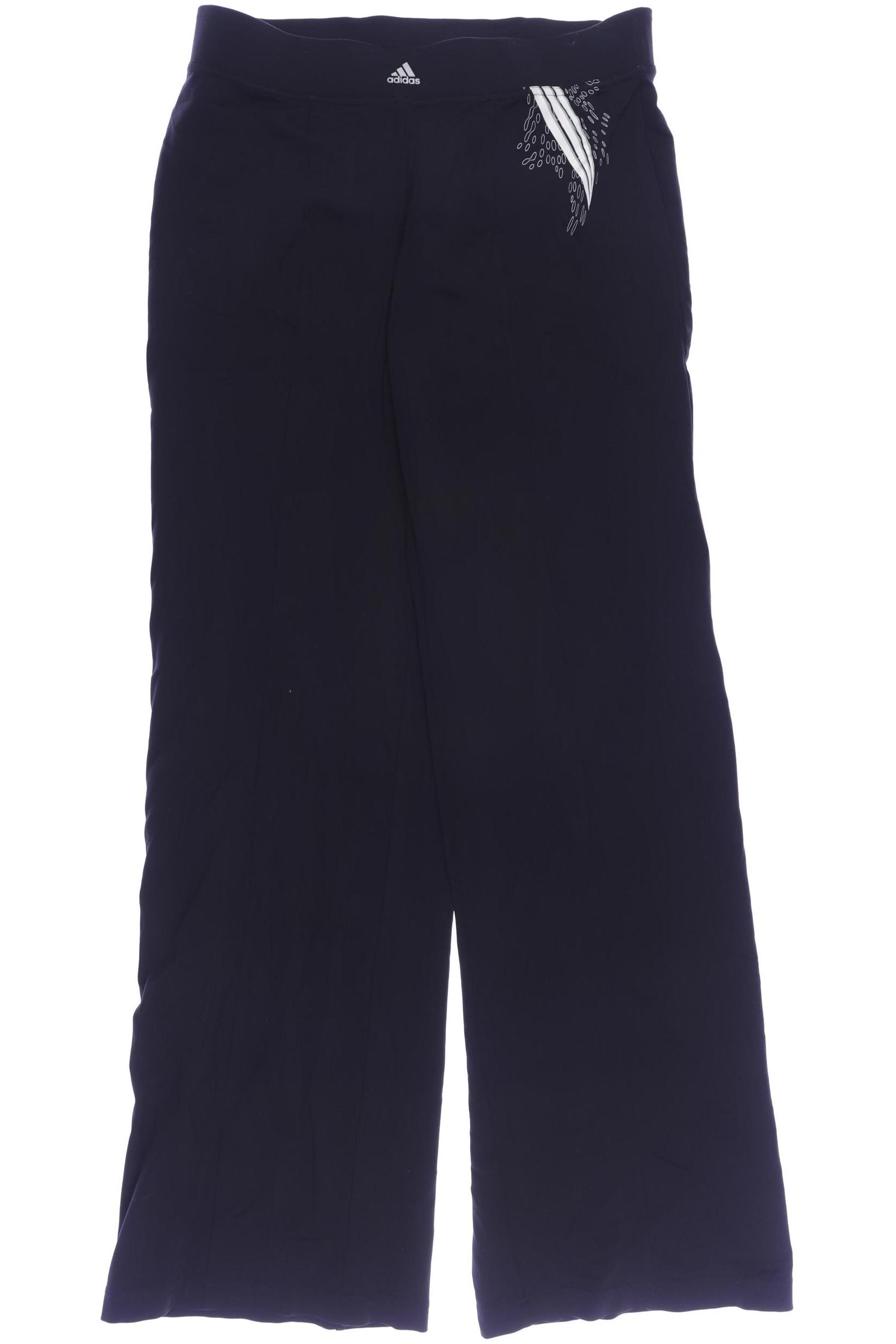 

adidas Damen Stoffhose, schwarz, Gr. 38
