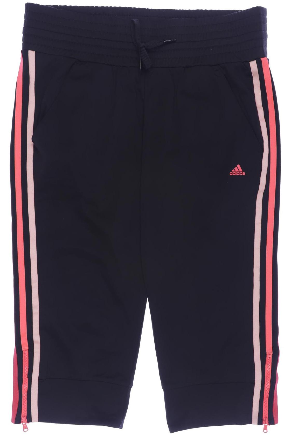 

adidas Damen Stoffhose, schwarz, Gr. 0