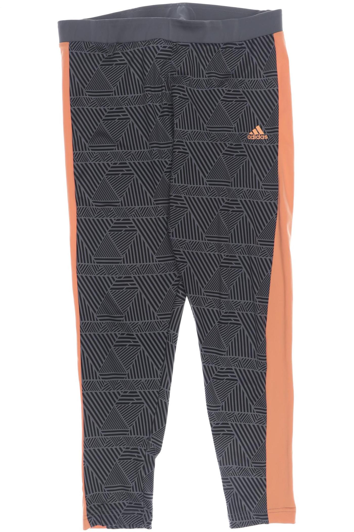 

adidas Damen Stoffhose, grau, Gr. 0