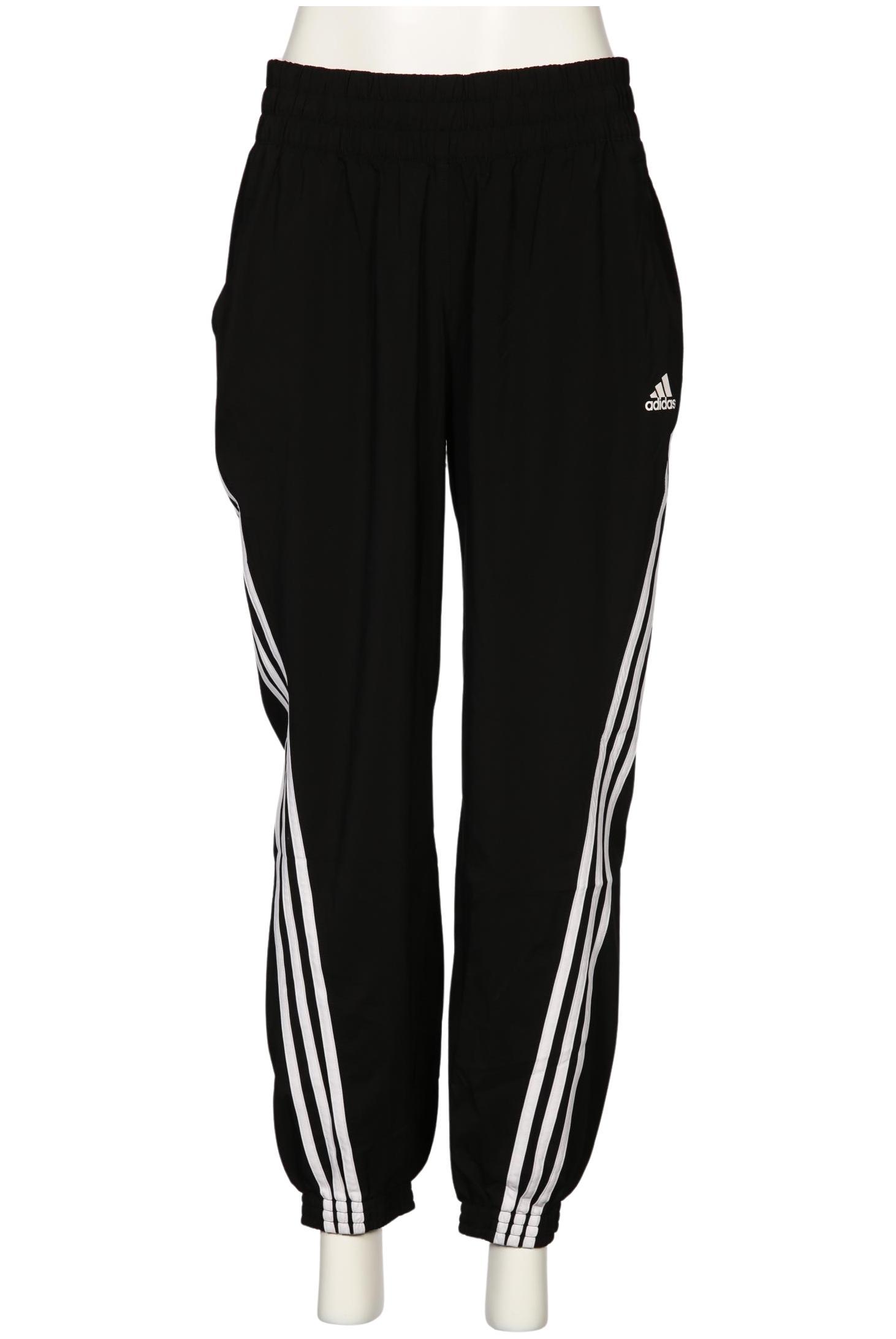 

adidas Damen Stoffhose, schwarz, Gr. 0
