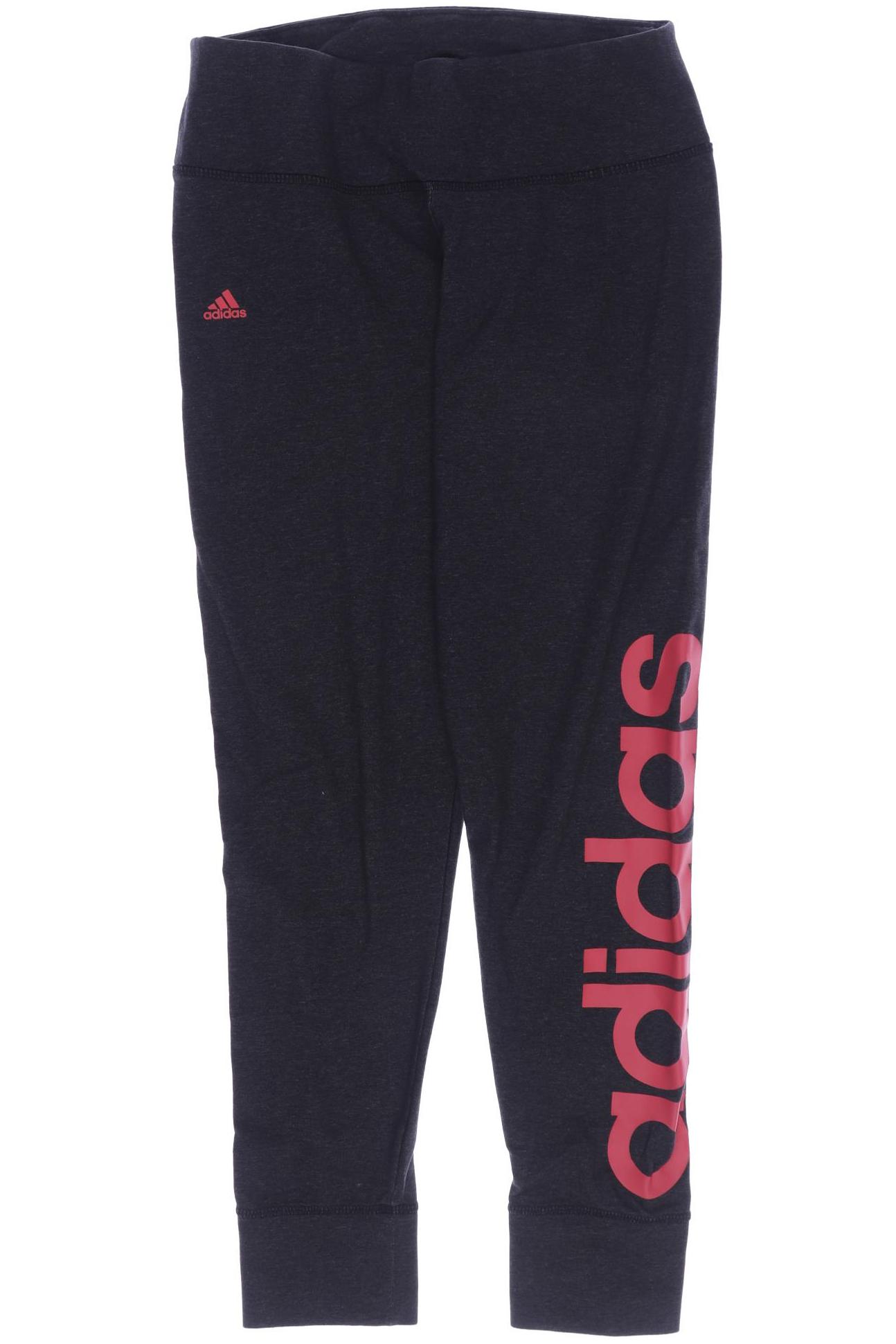 

adidas Damen Stoffhose, grau, Gr. 36