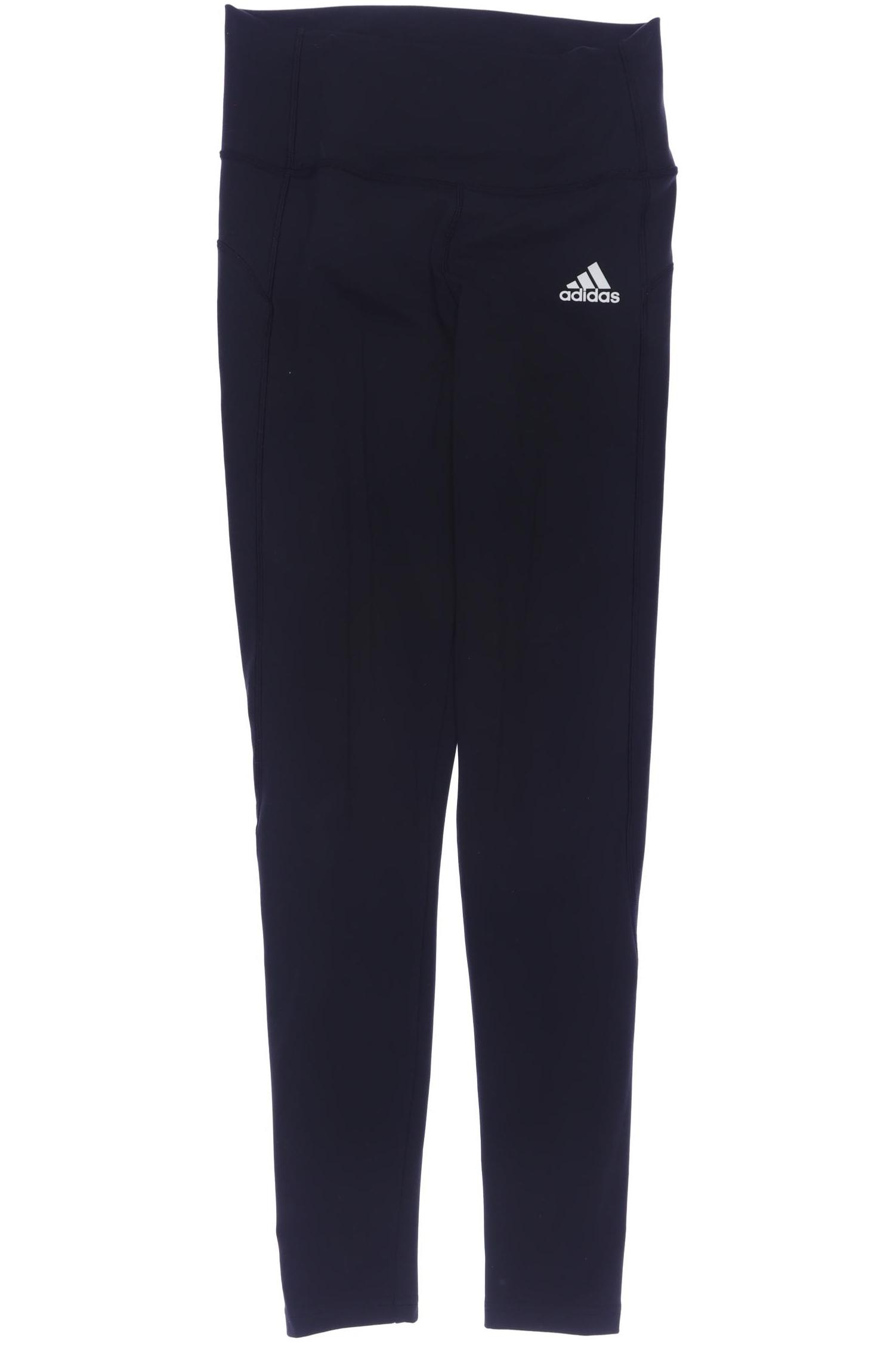 

adidas Damen Stoffhose, schwarz, Gr. 0
