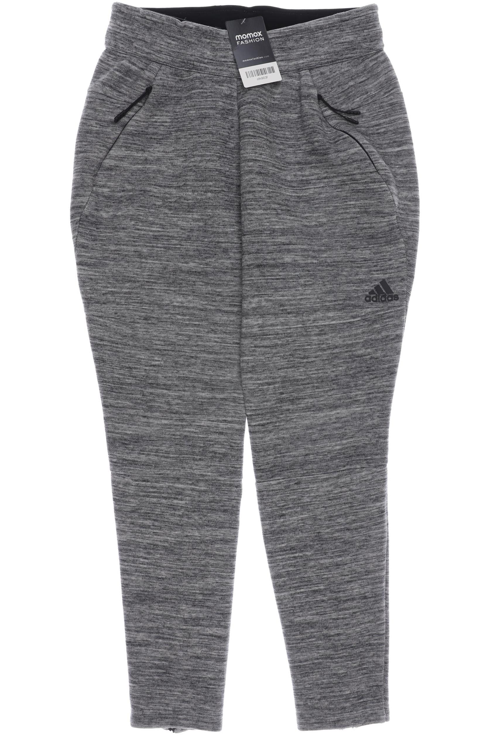 

adidas Damen Stoffhose, grau