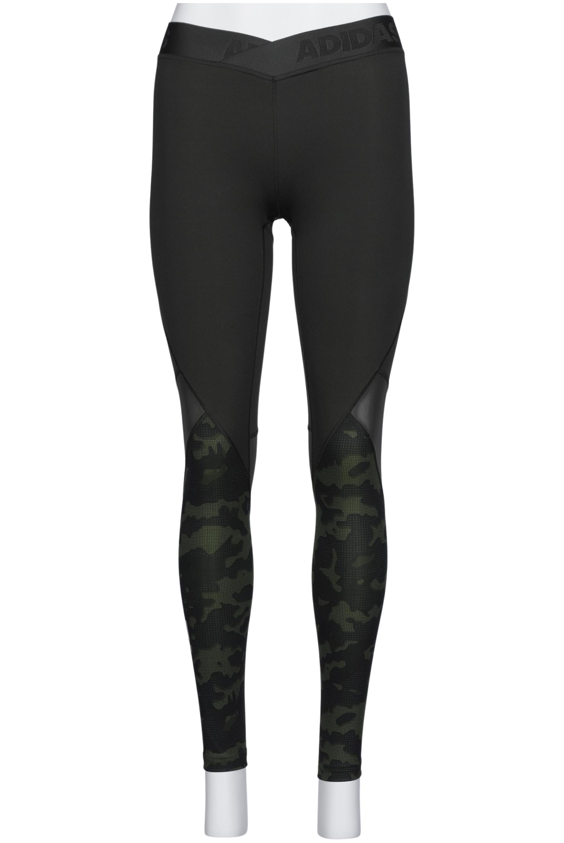 

adidas Damen Stoffhose, grün, Gr. 38
