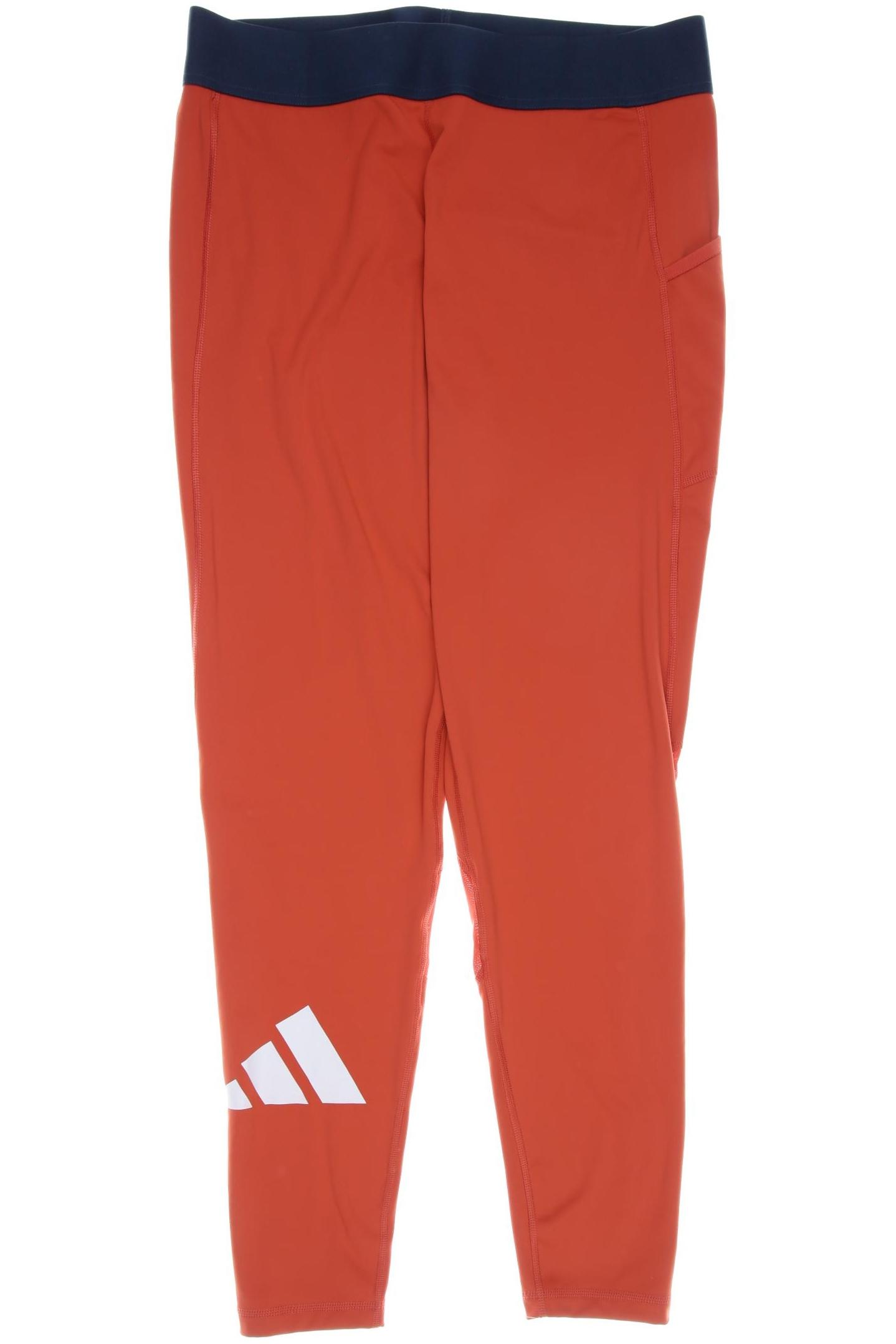 

adidas Damen Stoffhose, orange, Gr. 0