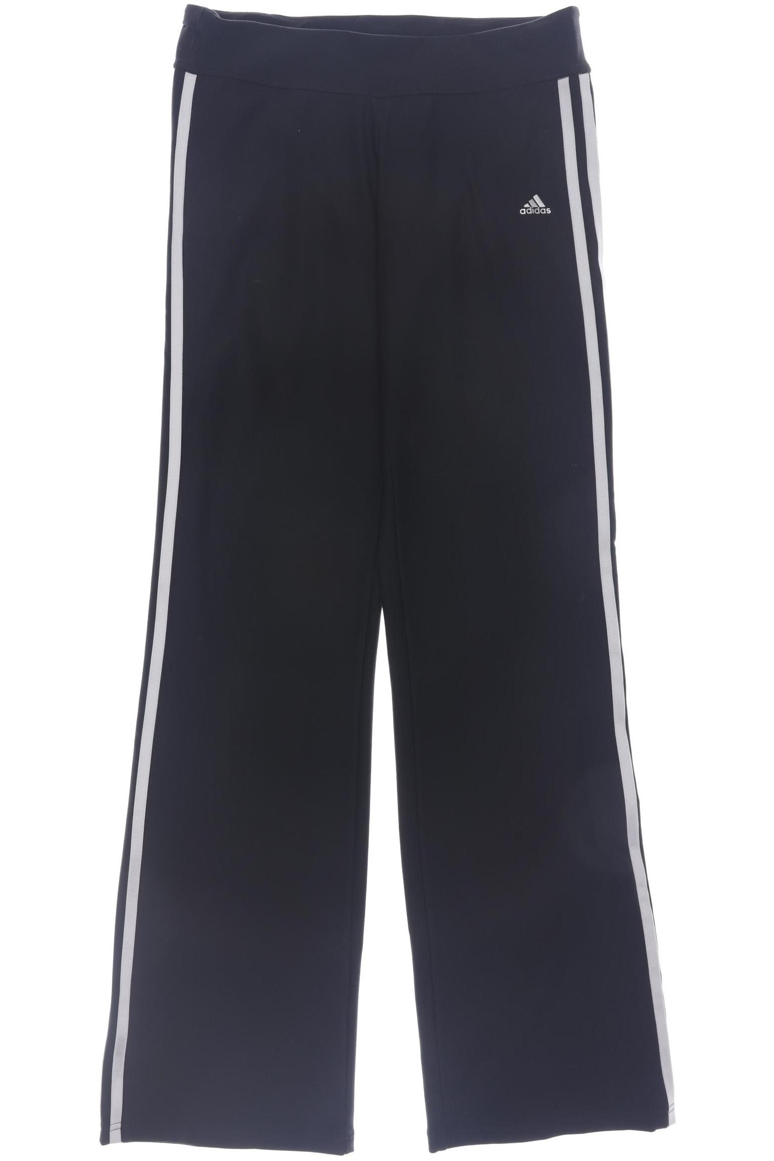 

adidas Damen Stoffhose, schwarz, Gr. 0