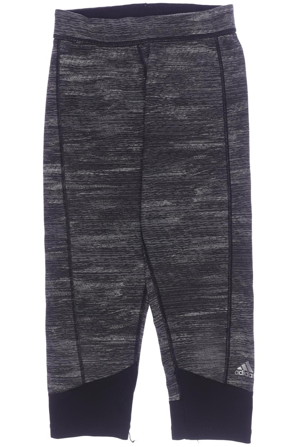 

adidas Damen Stoffhose, grau, Gr. 0