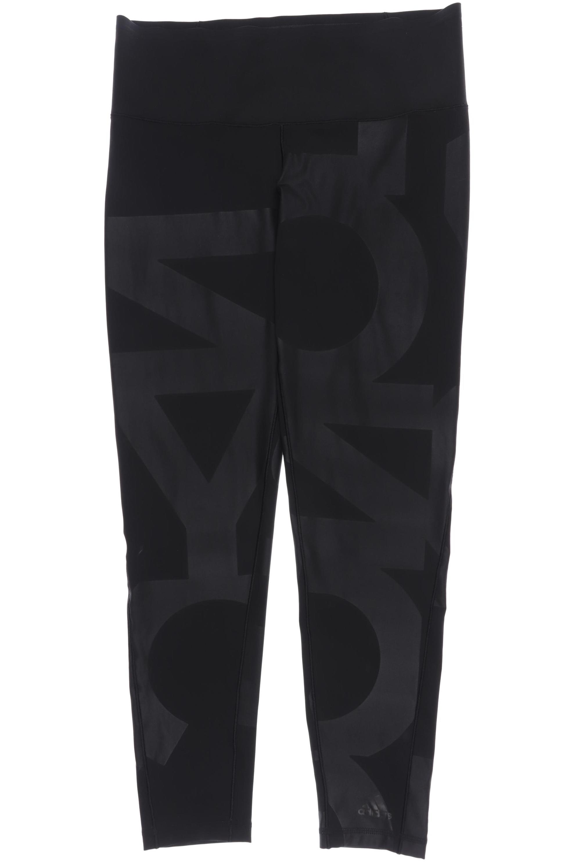 

adidas Damen Stoffhose, schwarz, Gr. 0