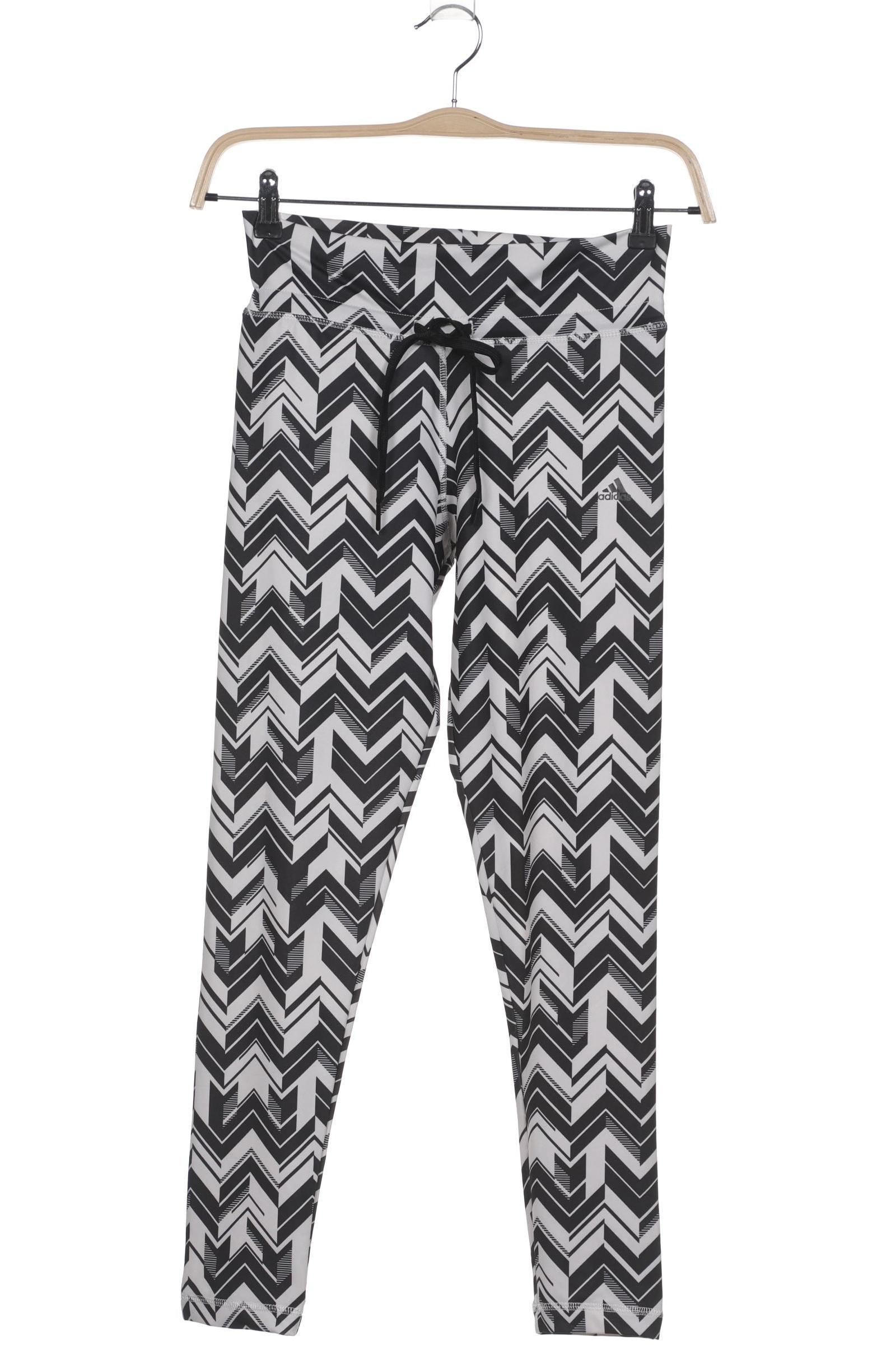 

adidas Damen Stoffhose, weiß, Gr. 0