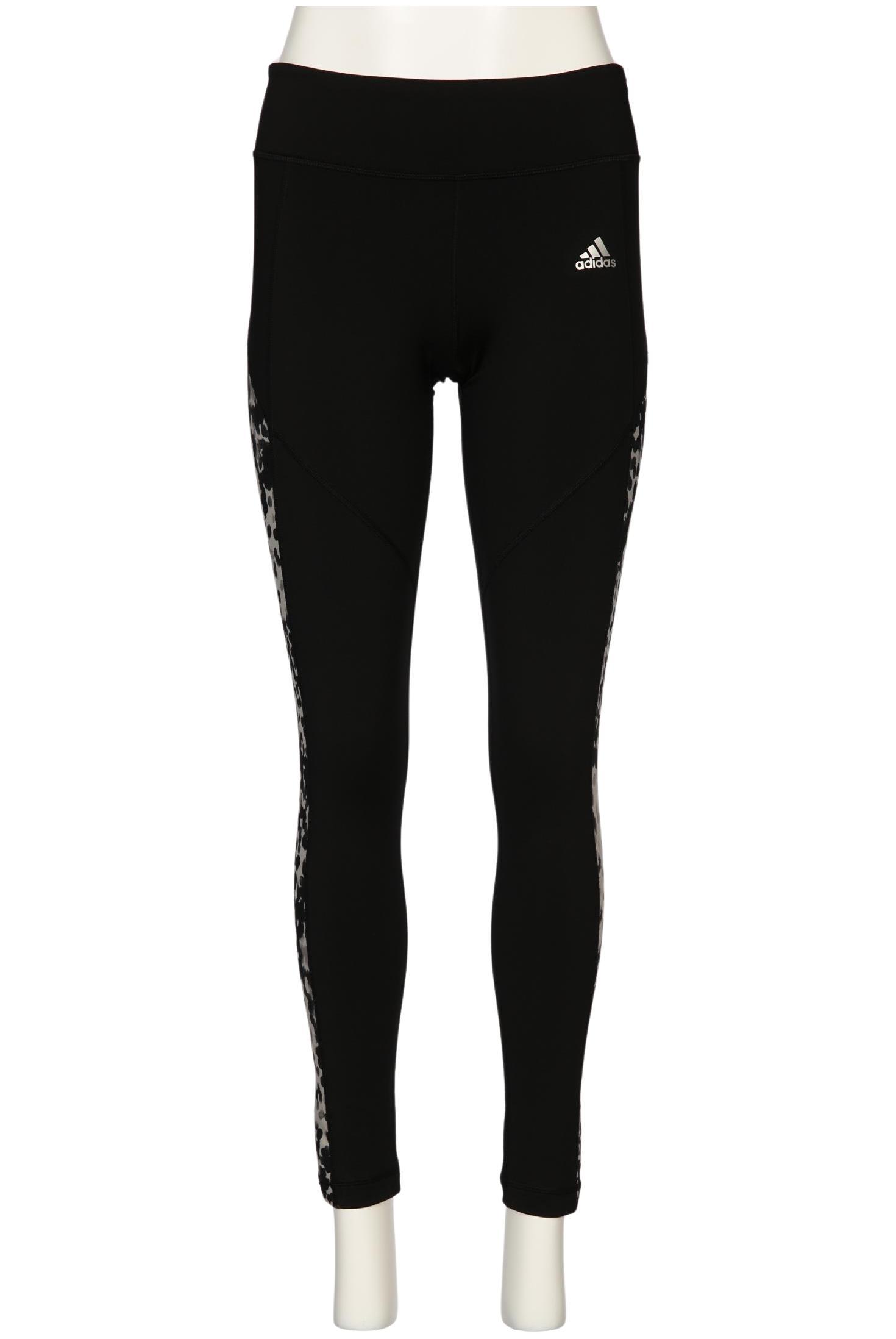 

adidas Damen Stoffhose, schwarz, Gr. 0