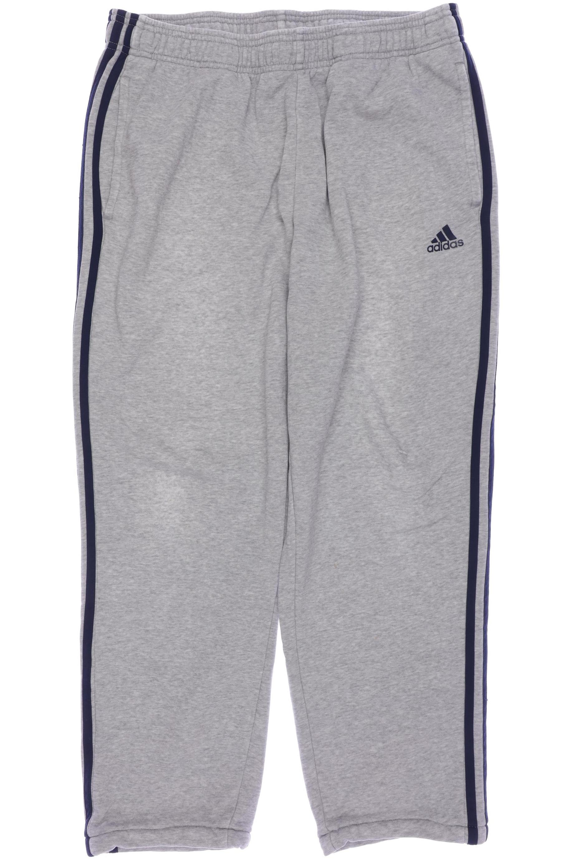 

adidas Damen Stoffhose, grau, Gr. 0