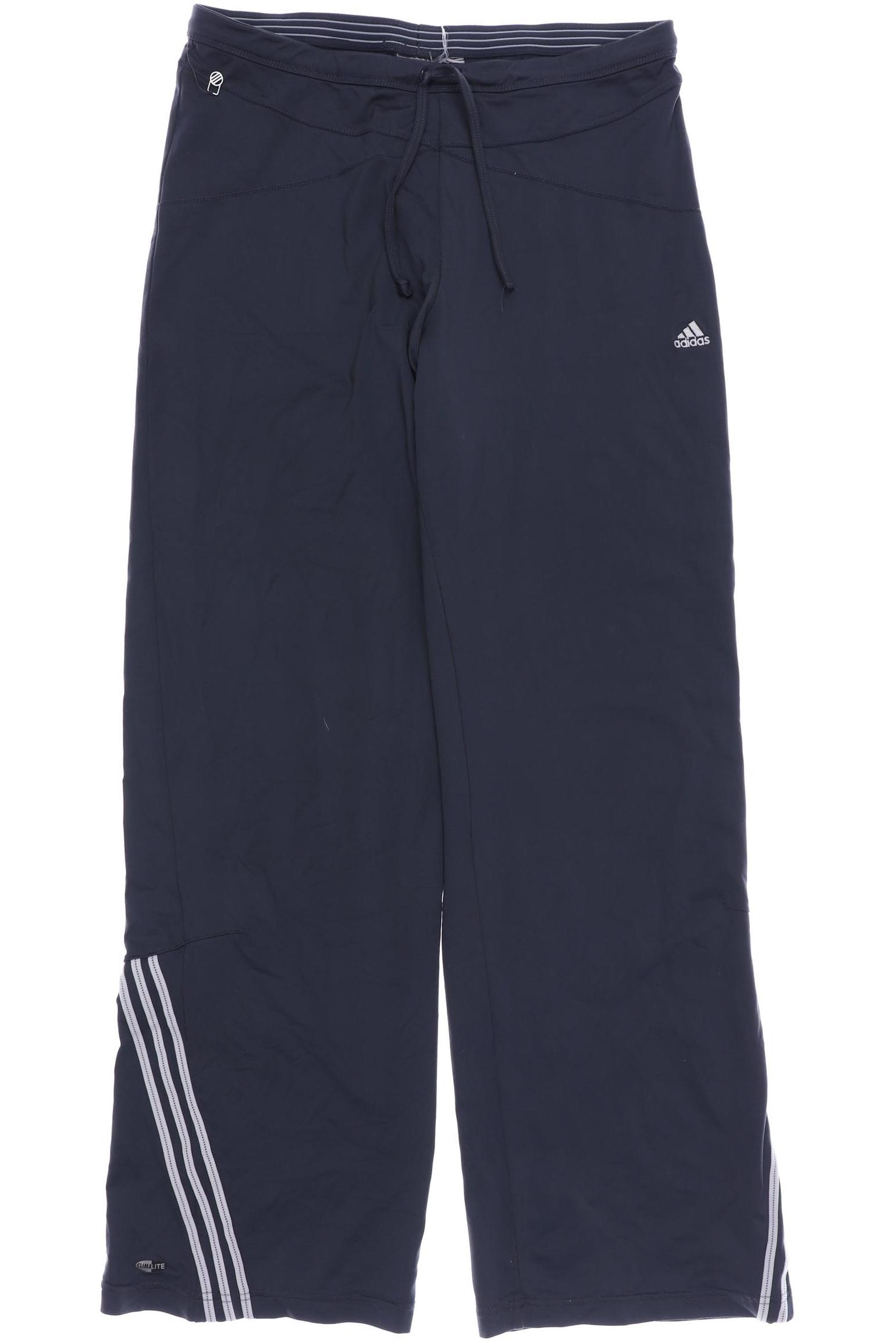 

adidas Damen Stoffhose, grau, Gr. 28