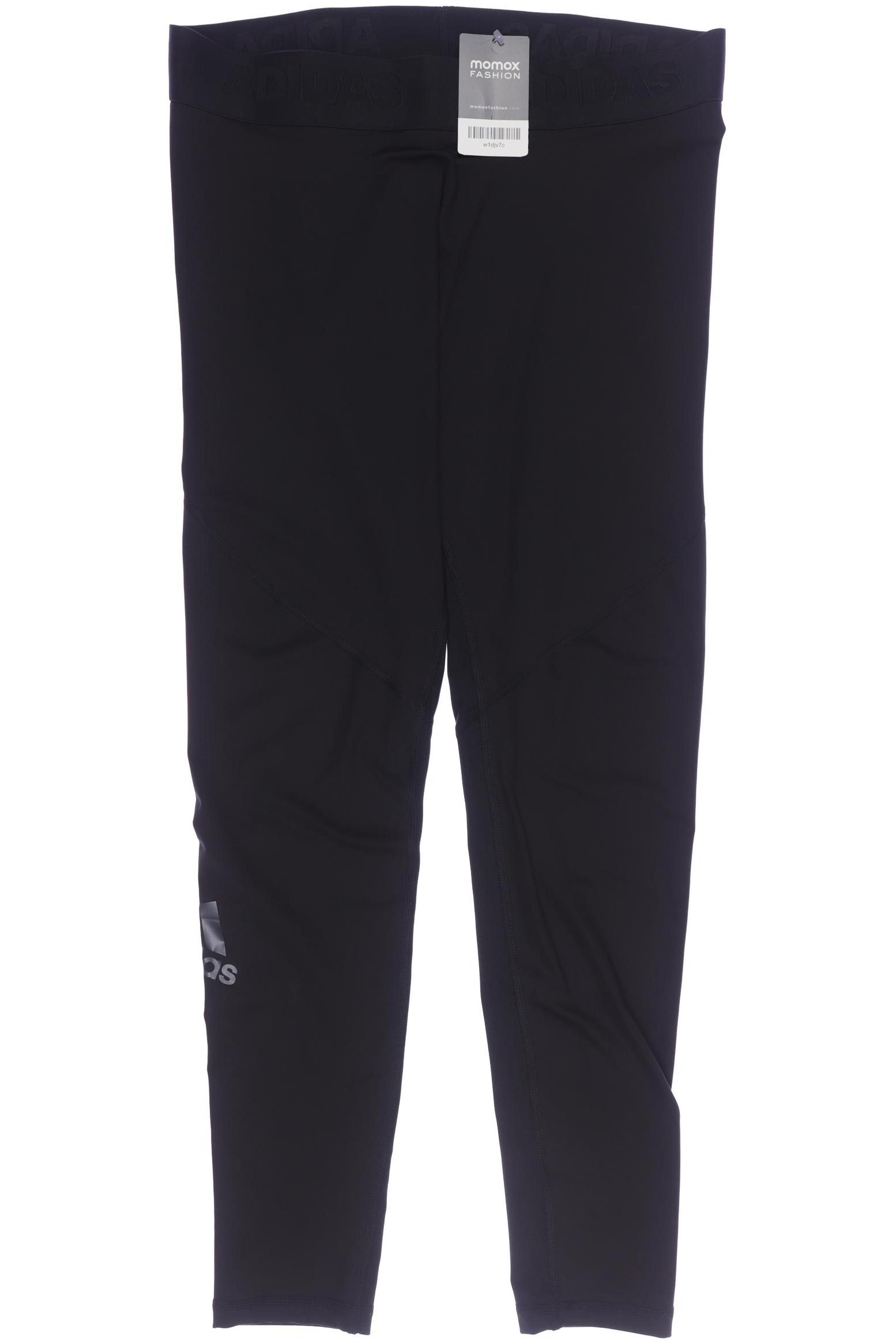

adidas Damen Stoffhose, schwarz, Gr. 0