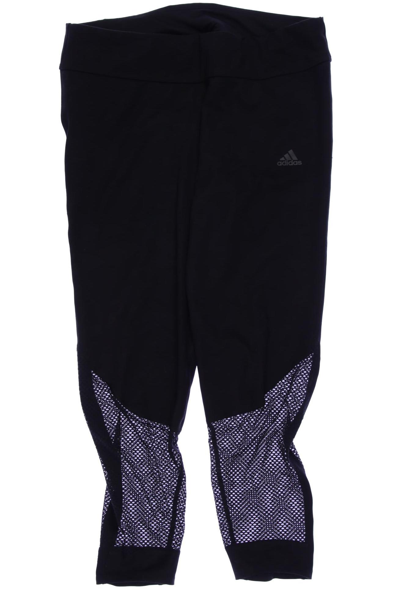 

adidas Damen Stoffhose, schwarz, Gr. 0