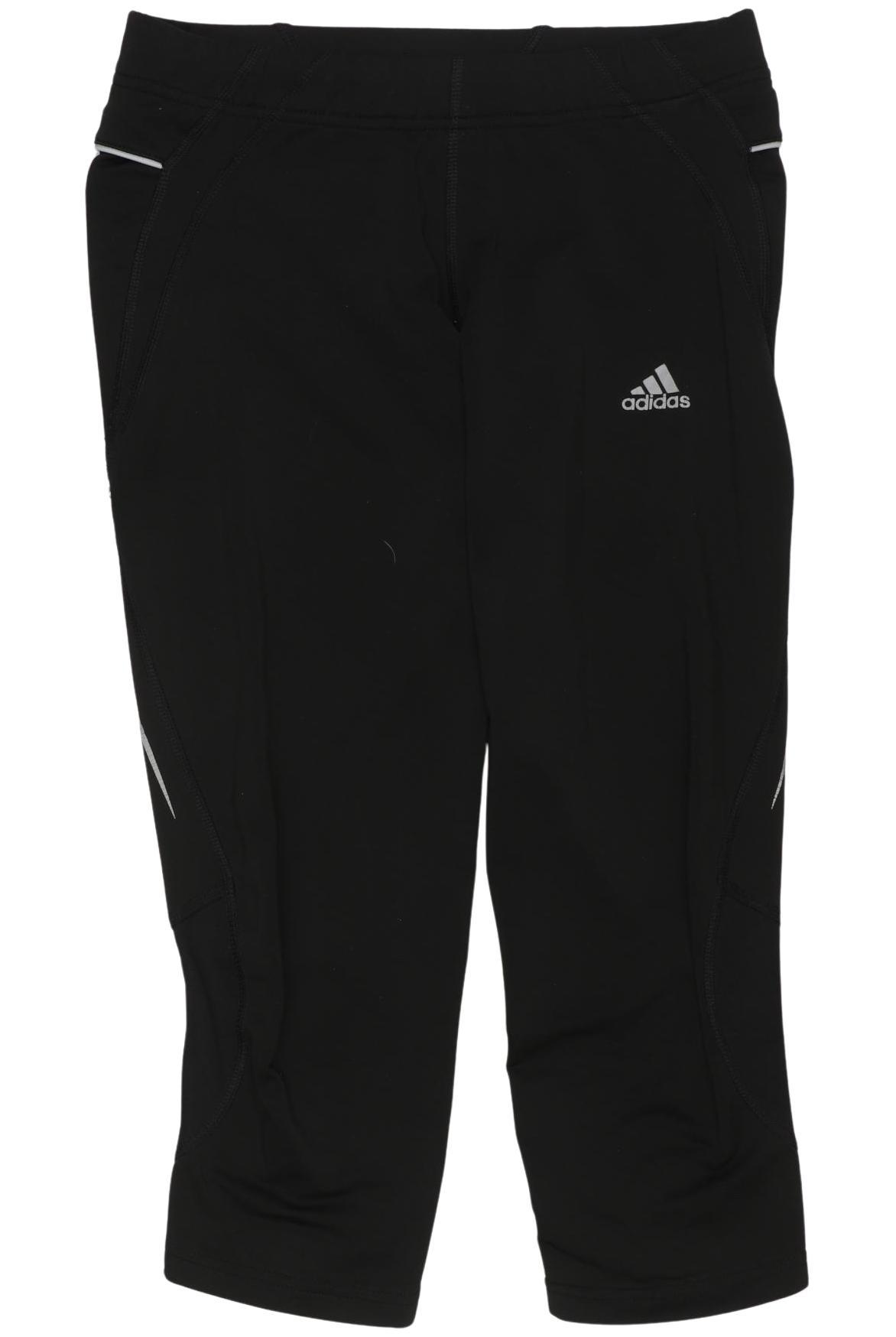 

adidas Damen Stoffhose, schwarz, Gr. 0