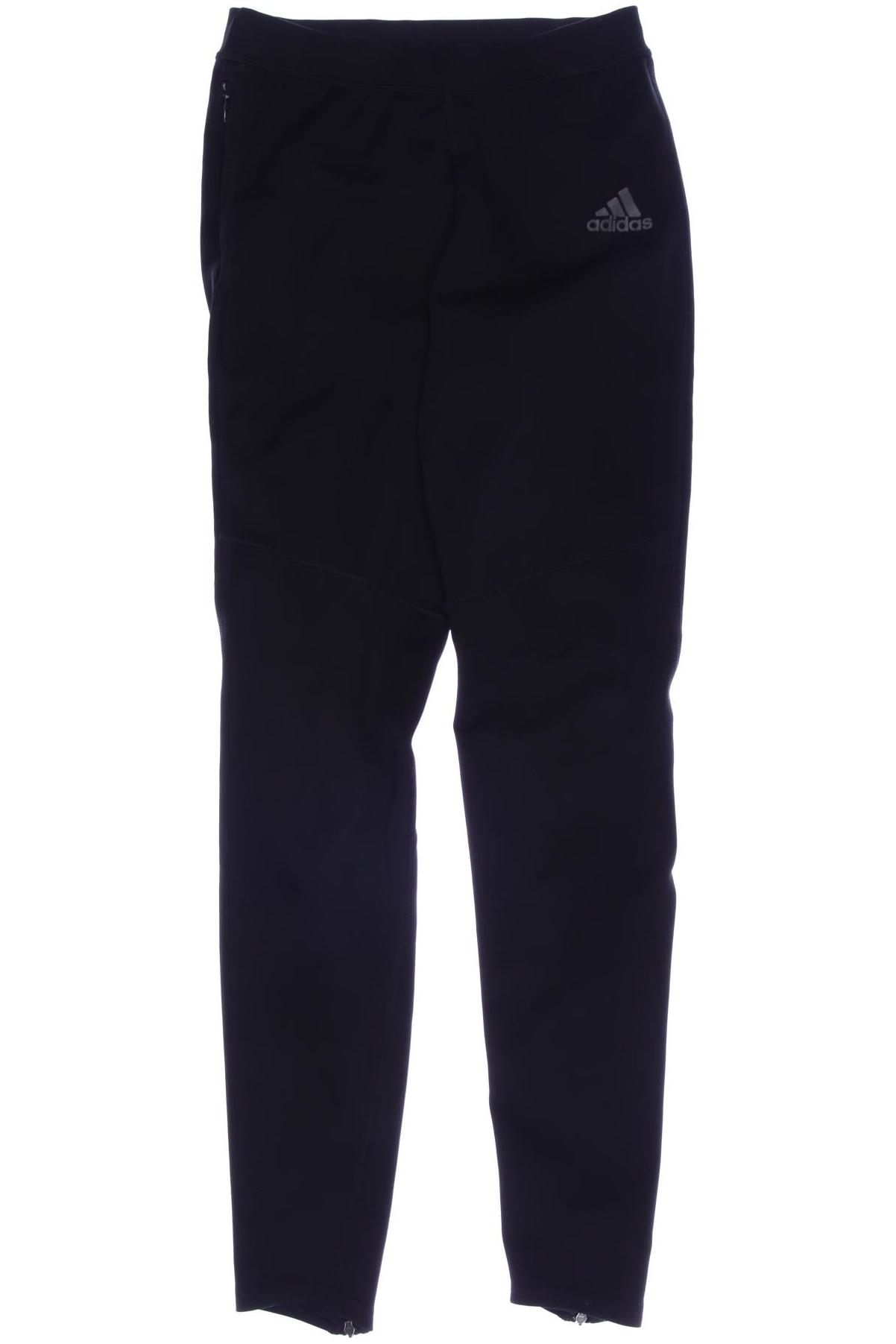 

adidas Damen Stoffhose, schwarz, Gr. 0