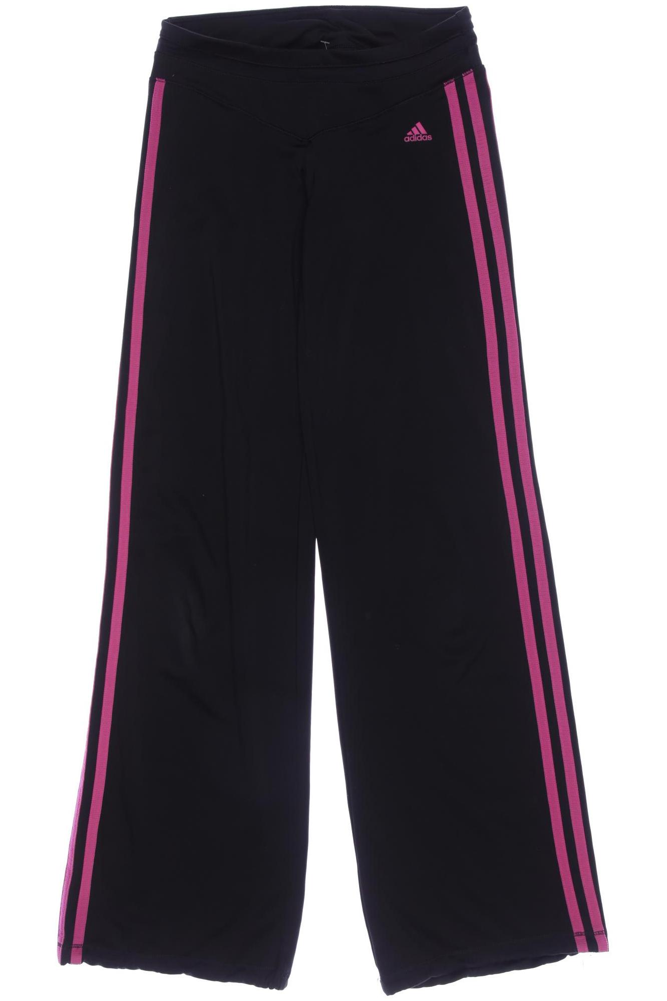 

adidas Damen Stoffhose, schwarz, Gr. 34