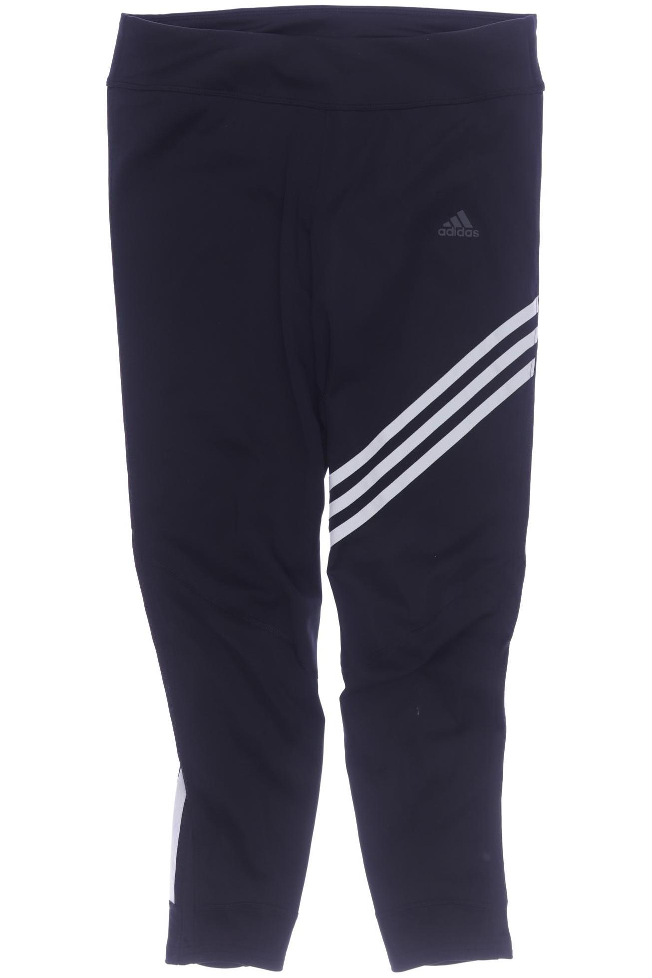 

adidas Damen Stoffhose, schwarz, Gr. 38