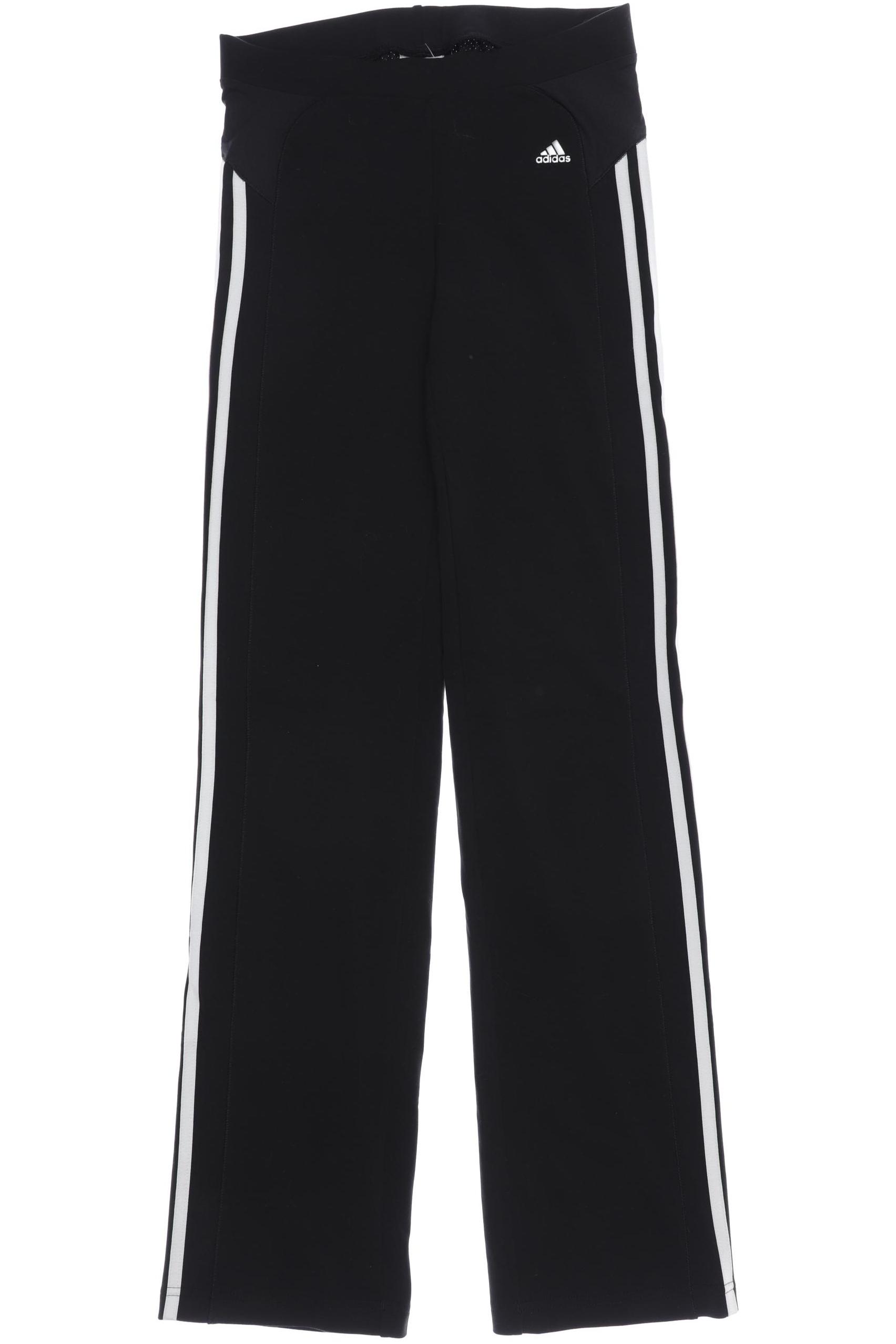 

adidas Damen Stoffhose, schwarz, Gr. 34