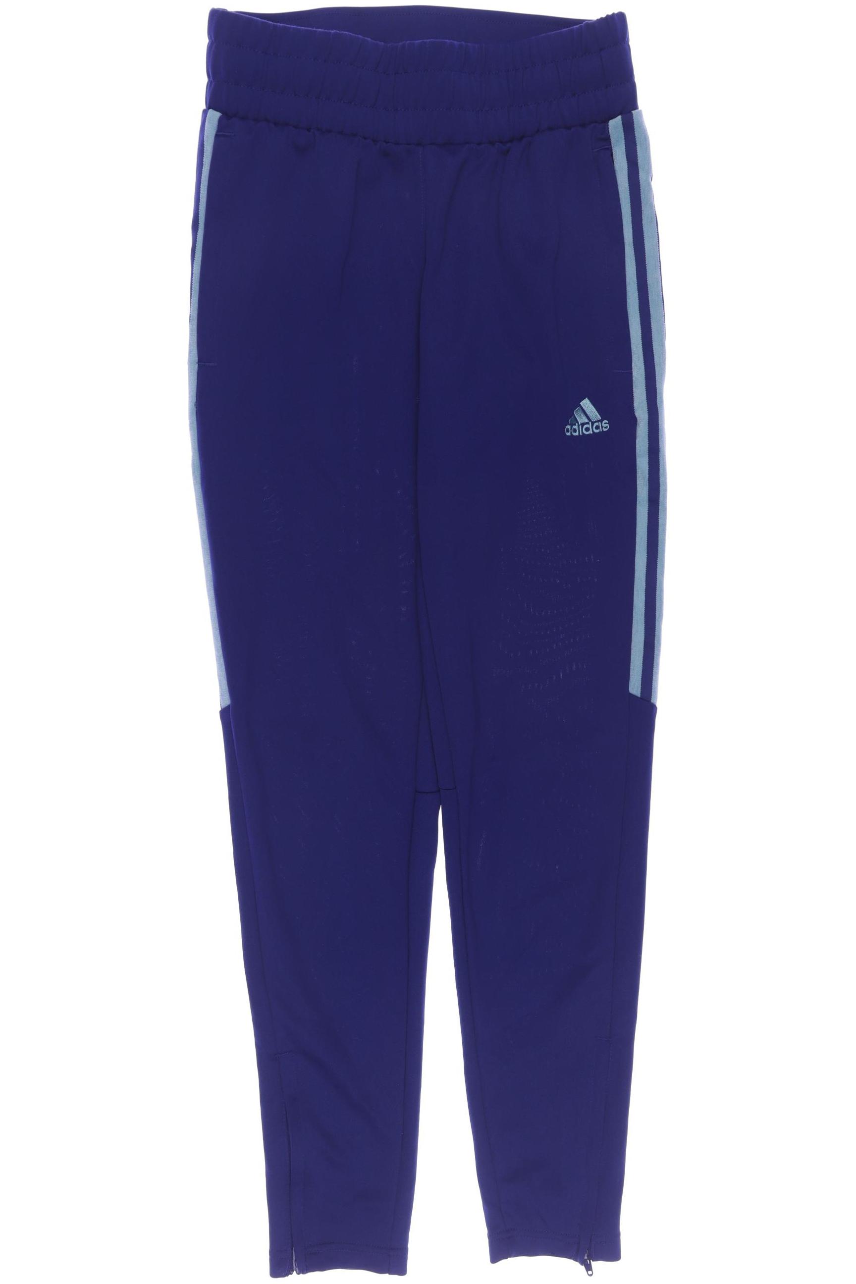 

adidas Damen Stoffhose, blau, Gr. 0