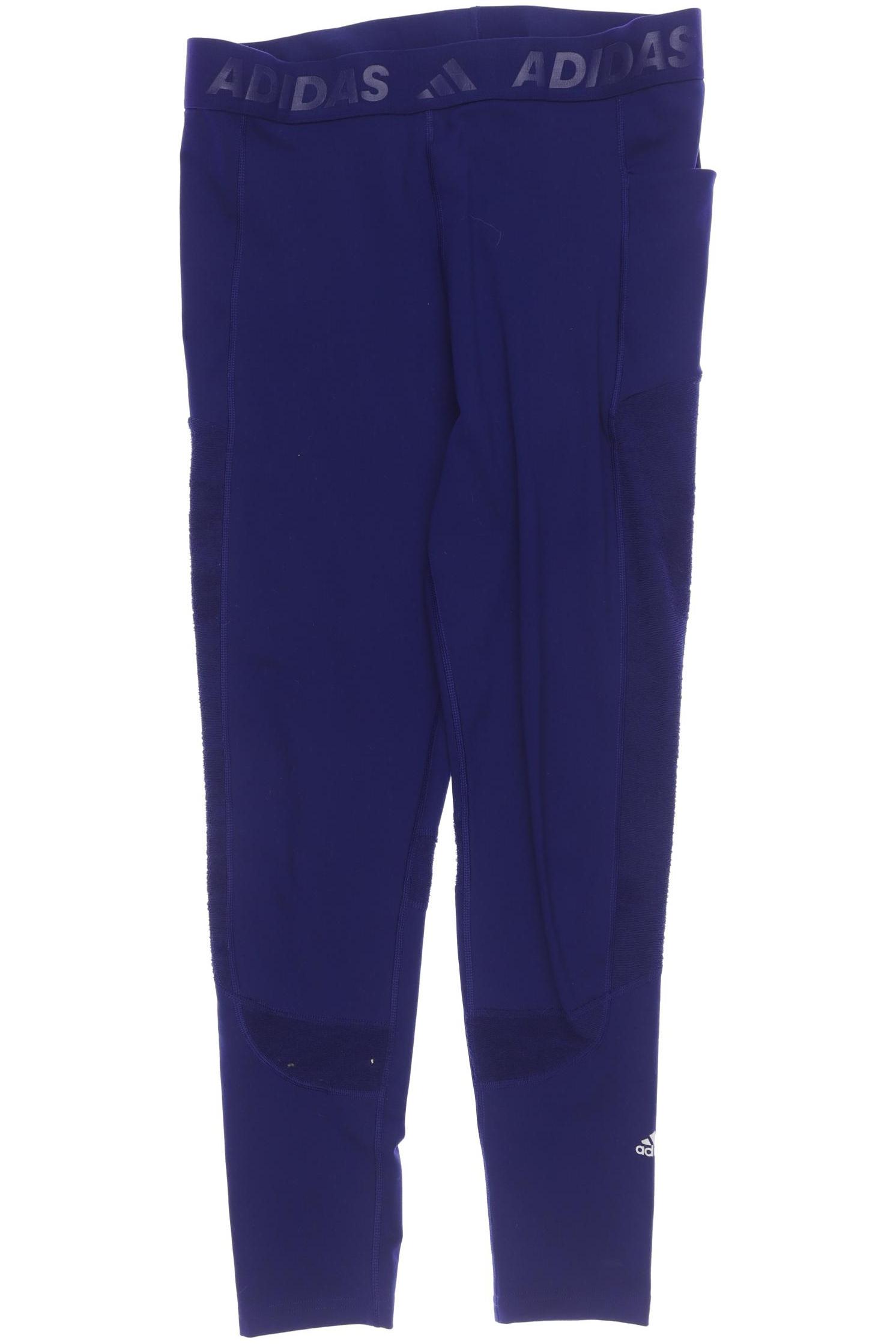 

adidas Damen Stoffhose, blau, Gr. 0