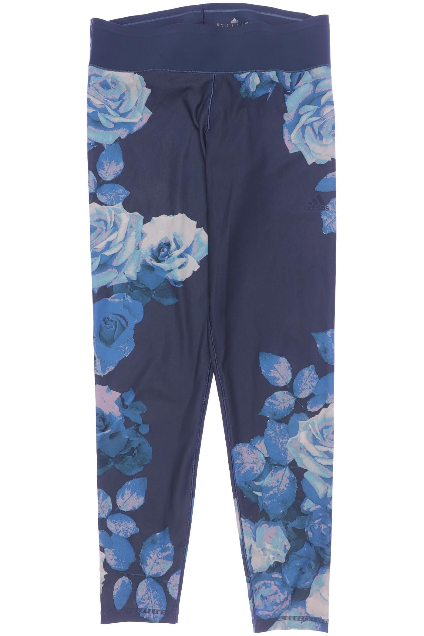 

adidas Damen Stoffhose, blau, Gr. 0