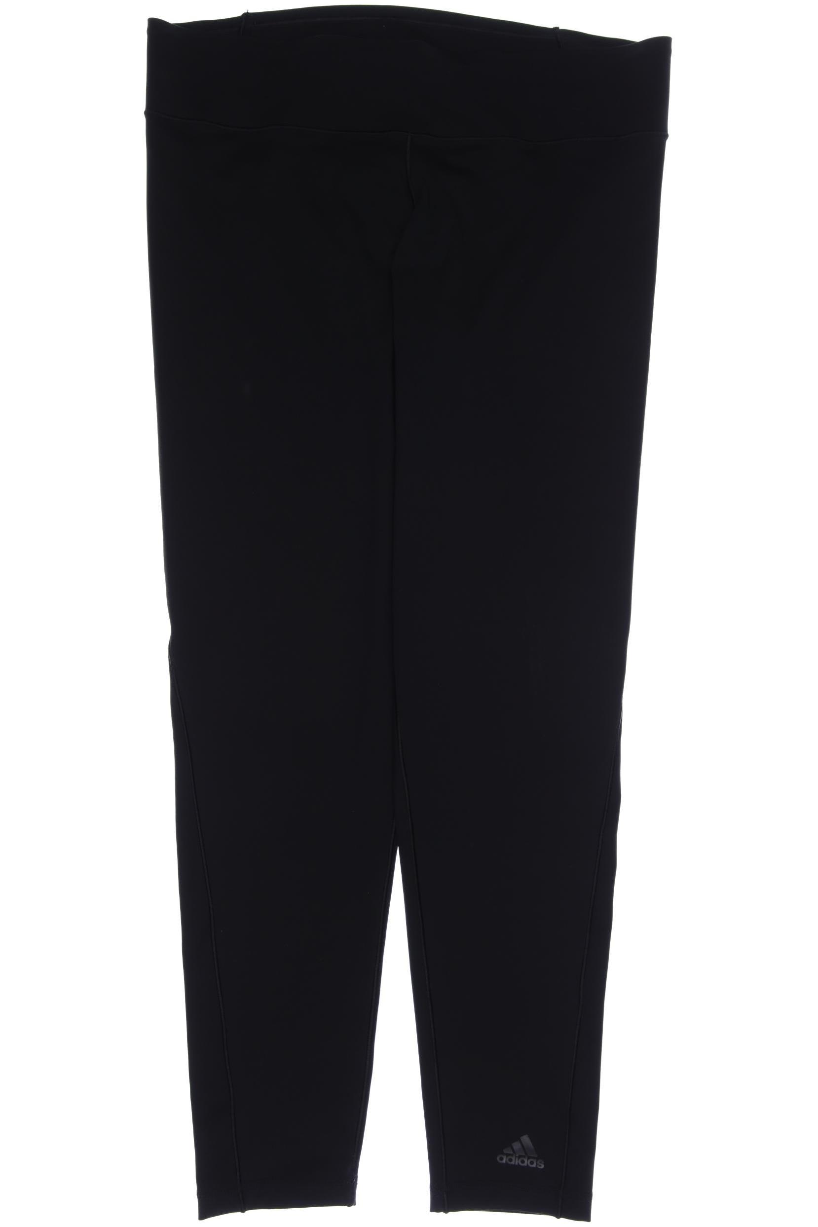 

adidas Damen Stoffhose, schwarz, Gr. 42