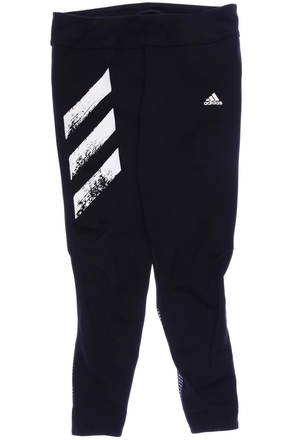 

adidas Damen Stoffhose, schwarz, Gr. 0