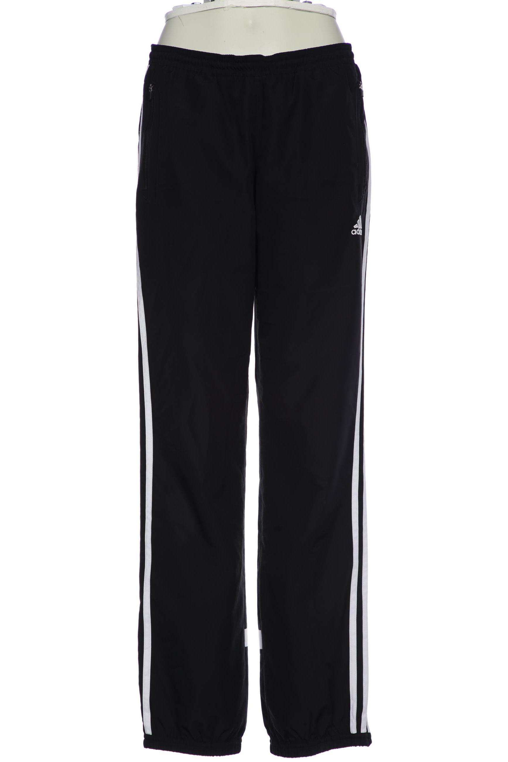 

adidas Damen Stoffhose, schwarz, Gr. 0