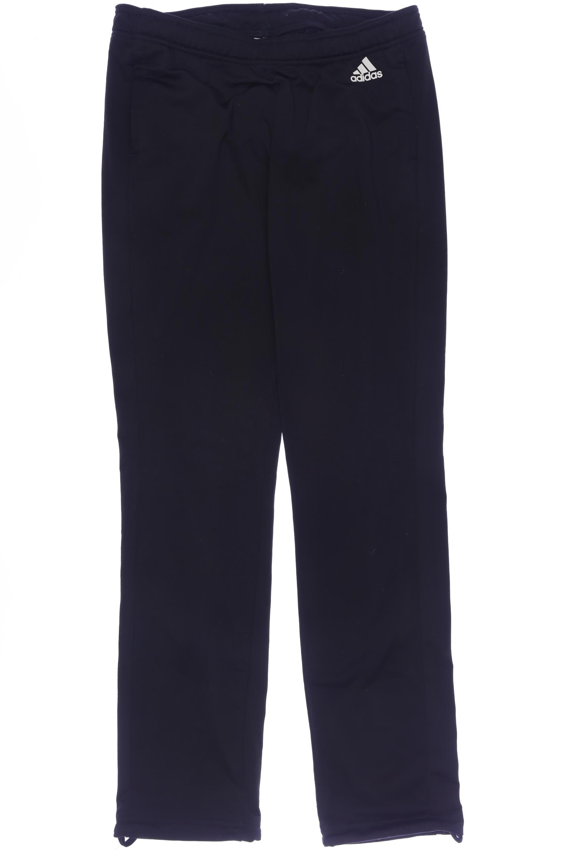 

adidas Damen Stoffhose, schwarz, Gr. 30