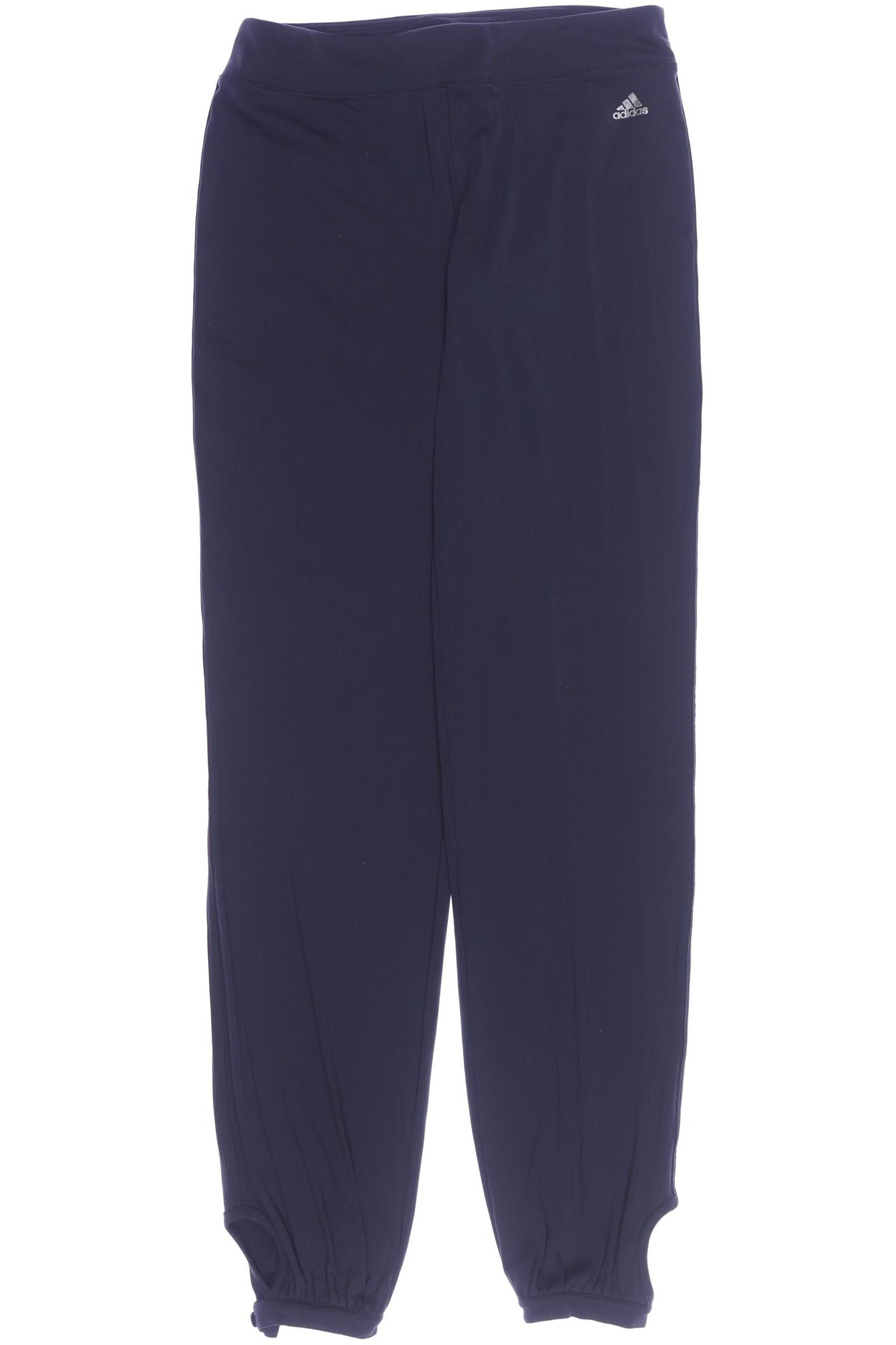 

adidas Damen Stoffhose, grau, Gr. 34