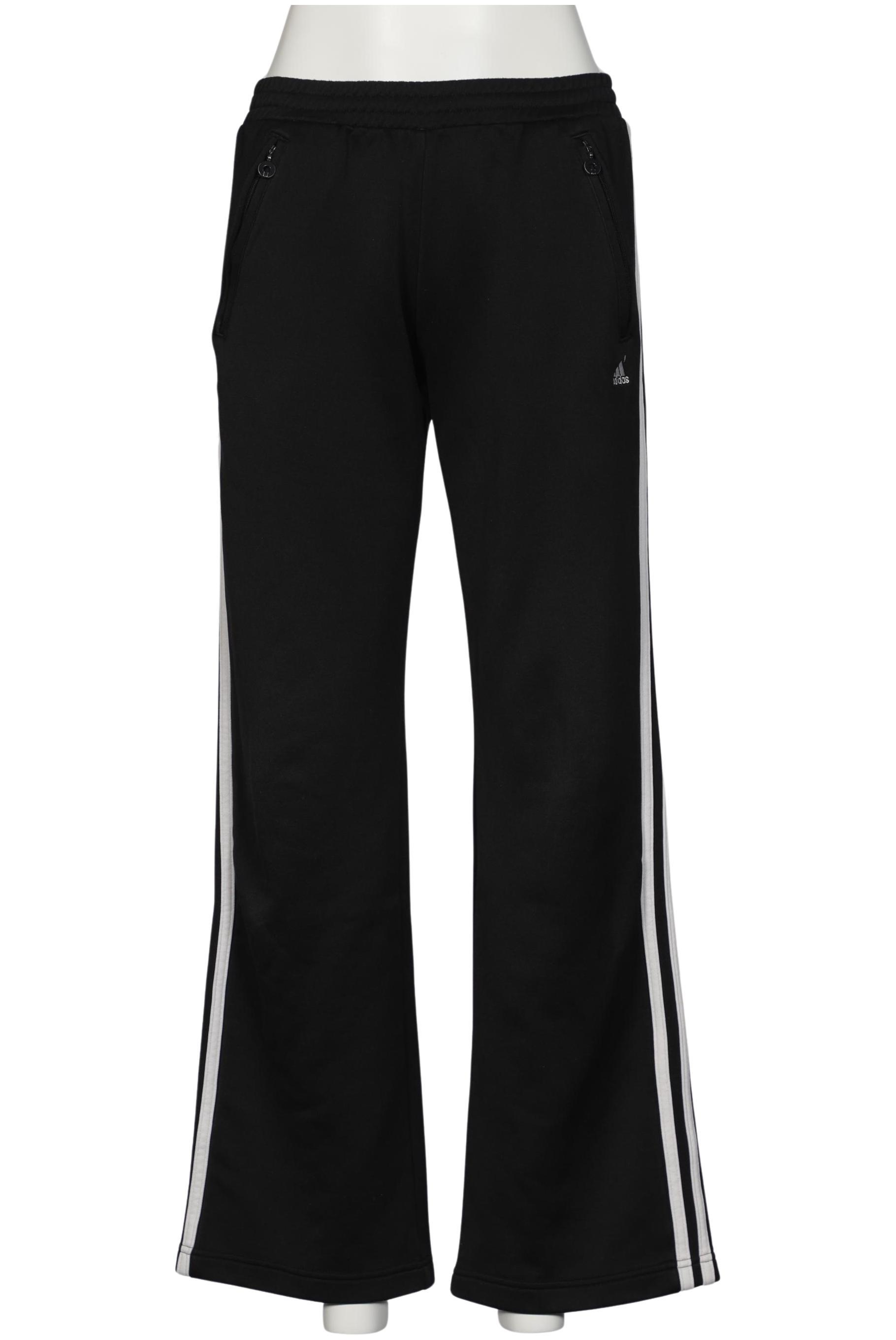 

adidas Damen Stoffhose, schwarz, Gr. 36