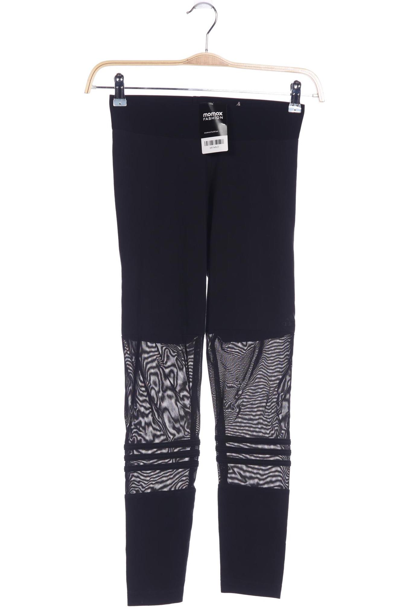 

adidas Damen Stoffhose, schwarz, Gr. 0