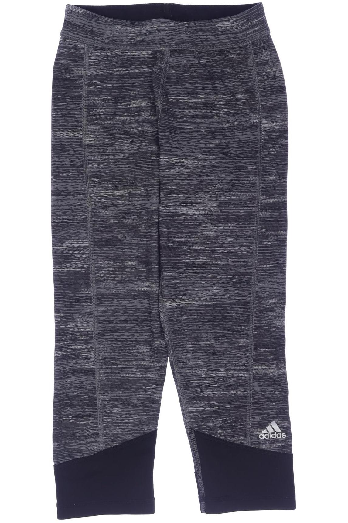 

adidas Damen Stoffhose, grau, Gr. 0