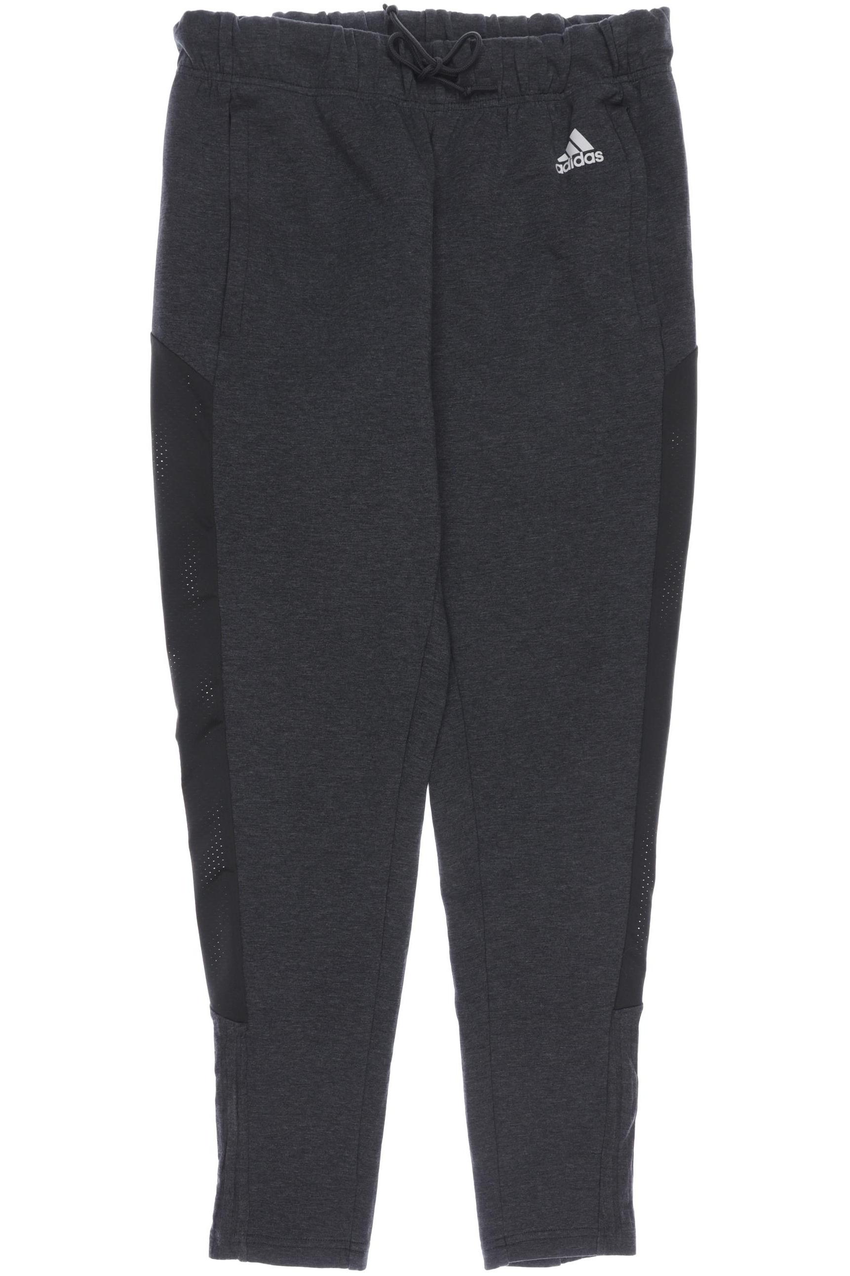 

adidas Damen Stoffhose, grau, Gr. 0