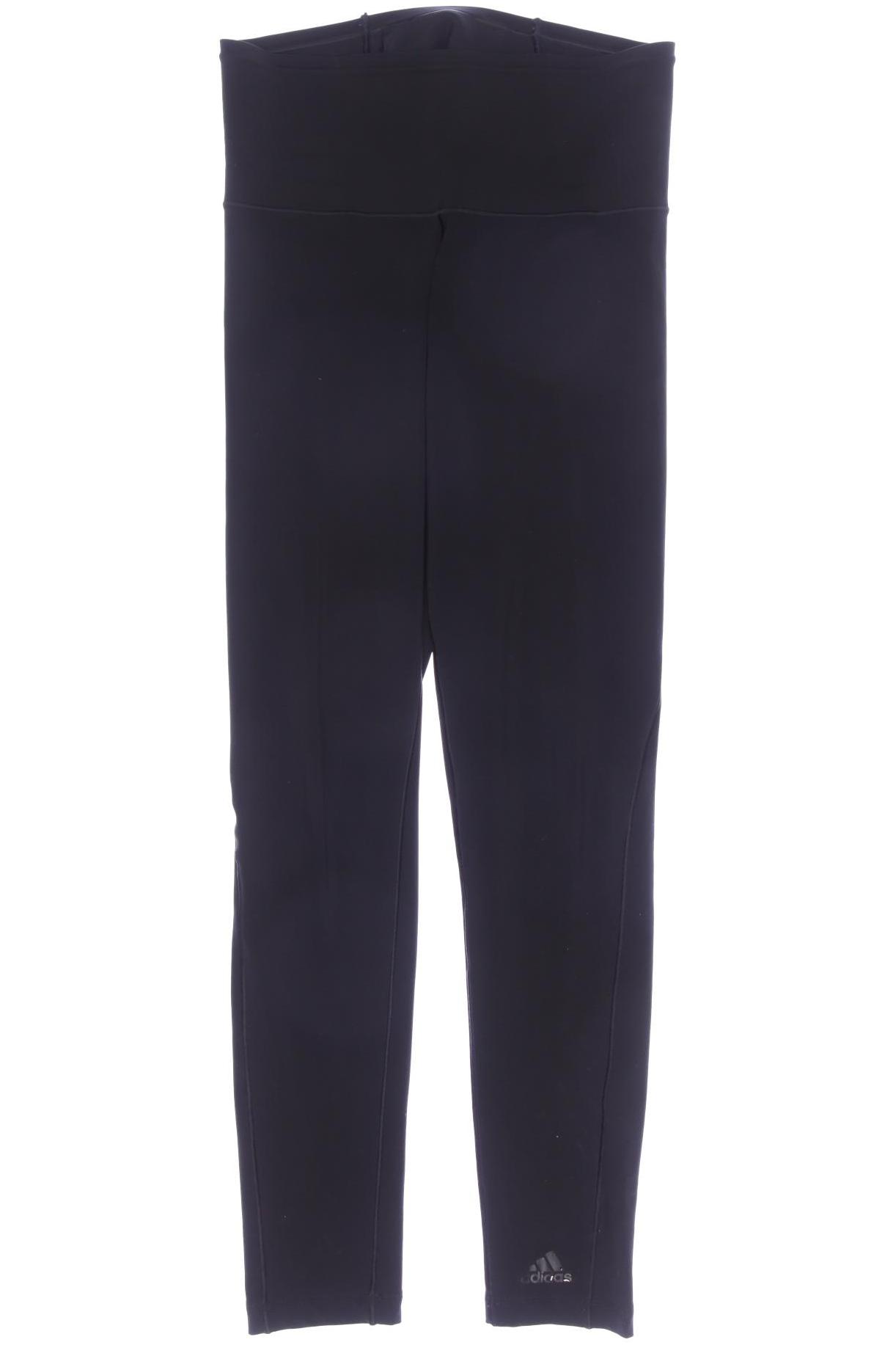 

adidas Damen Stoffhose, schwarz, Gr. 0