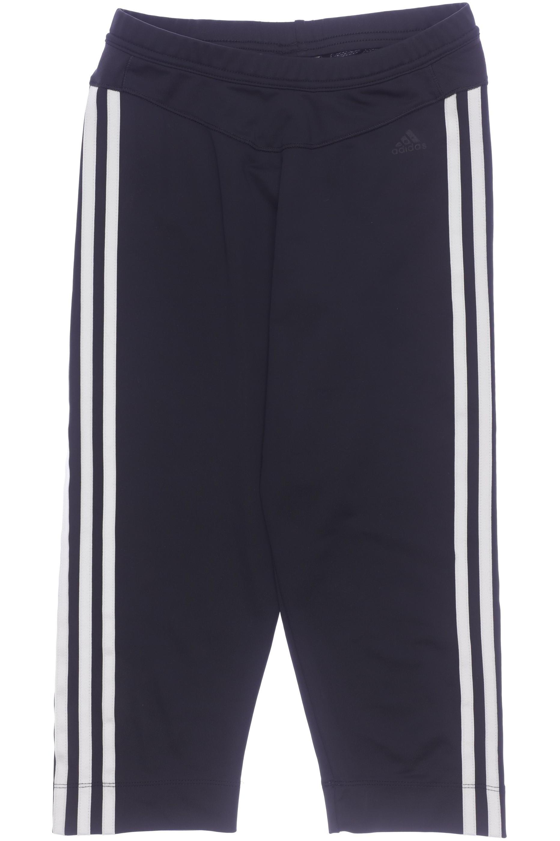 

adidas Damen Stoffhose, schwarz, Gr. 38