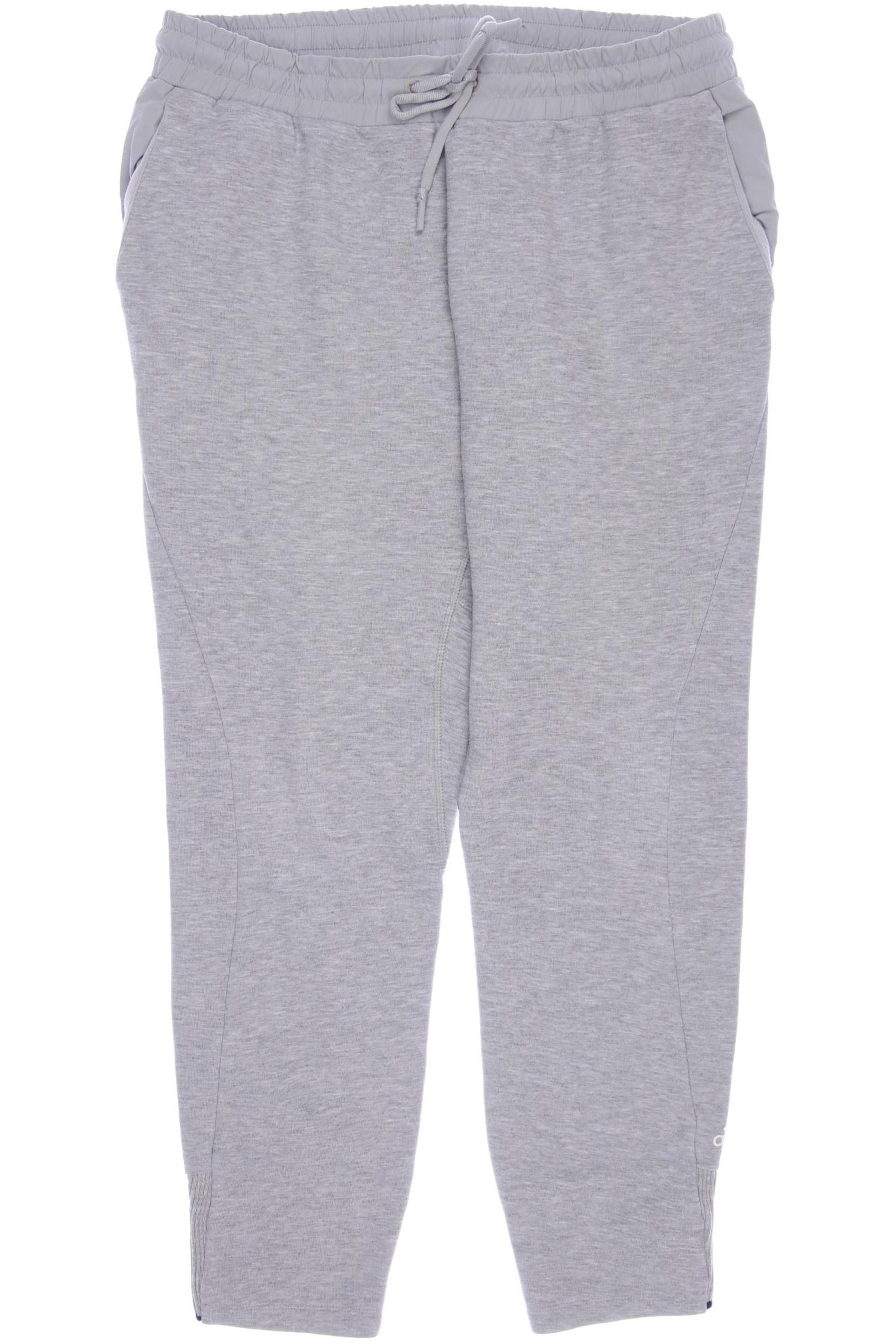 

adidas Damen Stoffhose, grau, Gr. 42