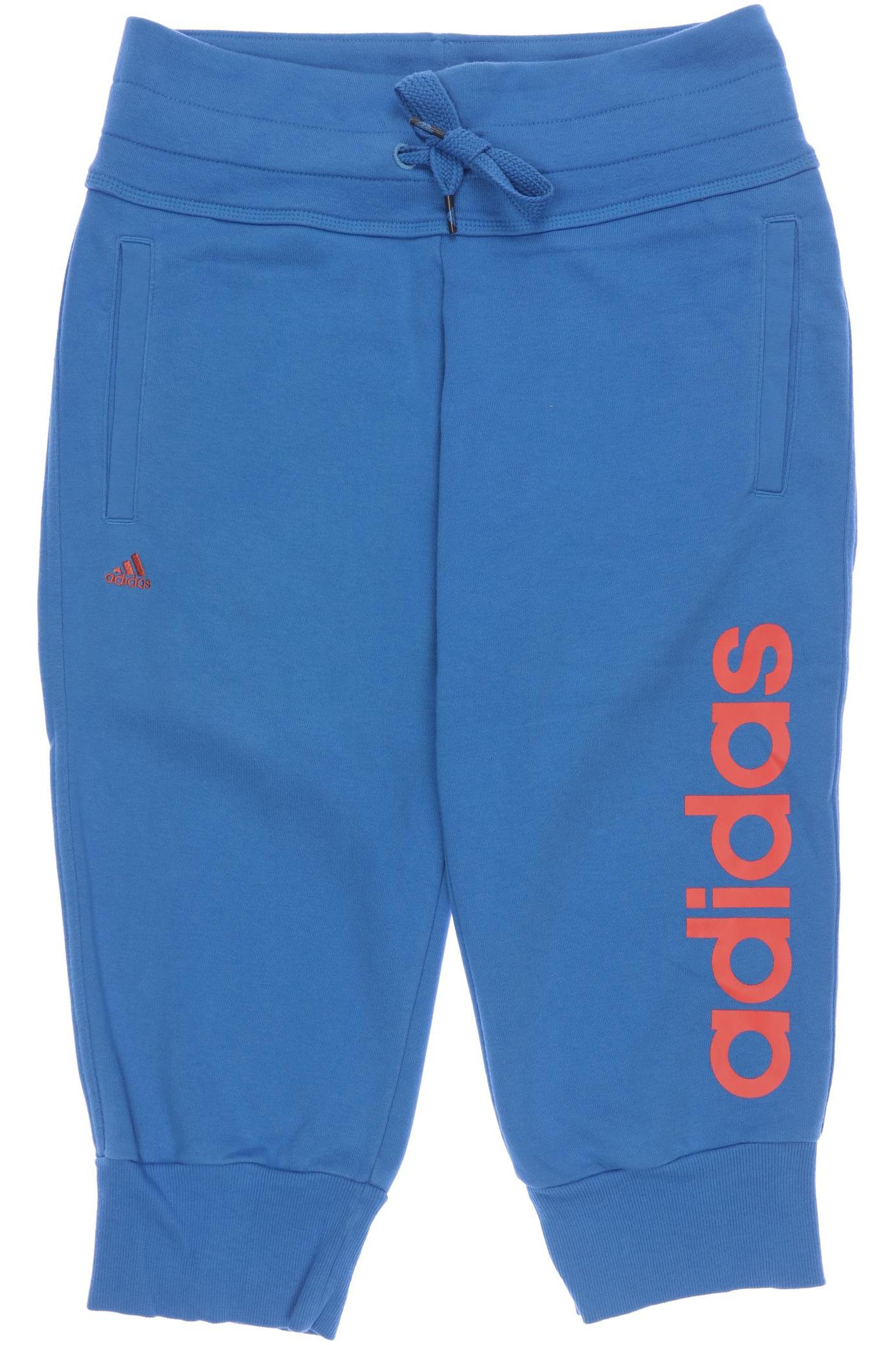 

adidas Damen Stoffhose, blau, Gr. 0