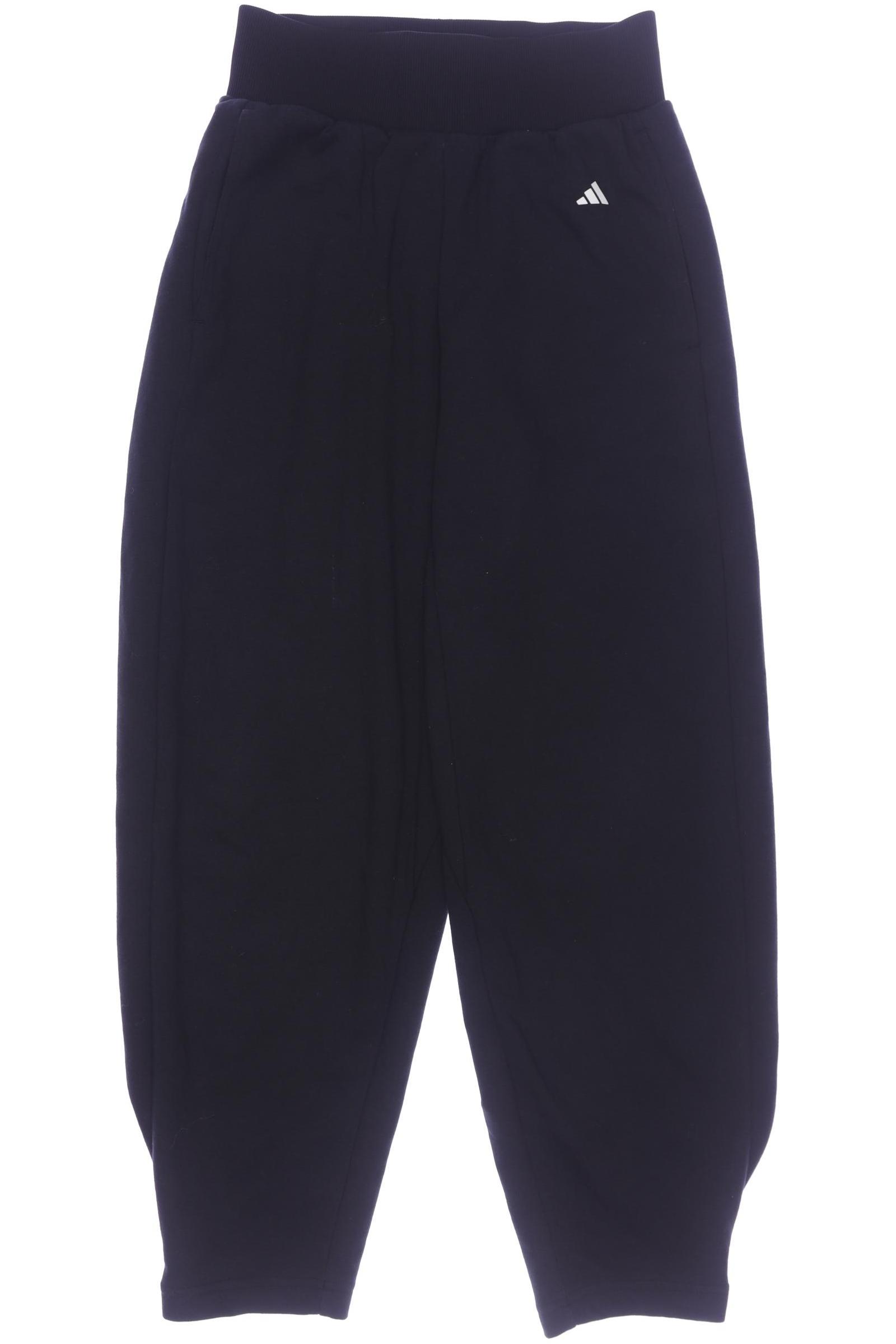 

adidas Damen Stoffhose, schwarz, Gr. 0
