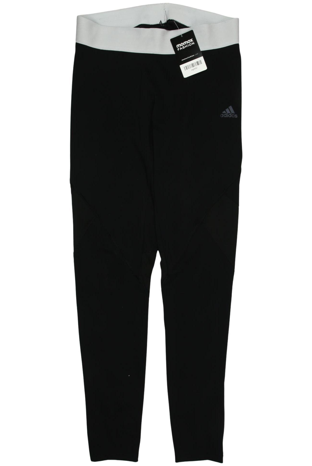 

adidas Damen Stoffhose, schwarz, Gr. 0