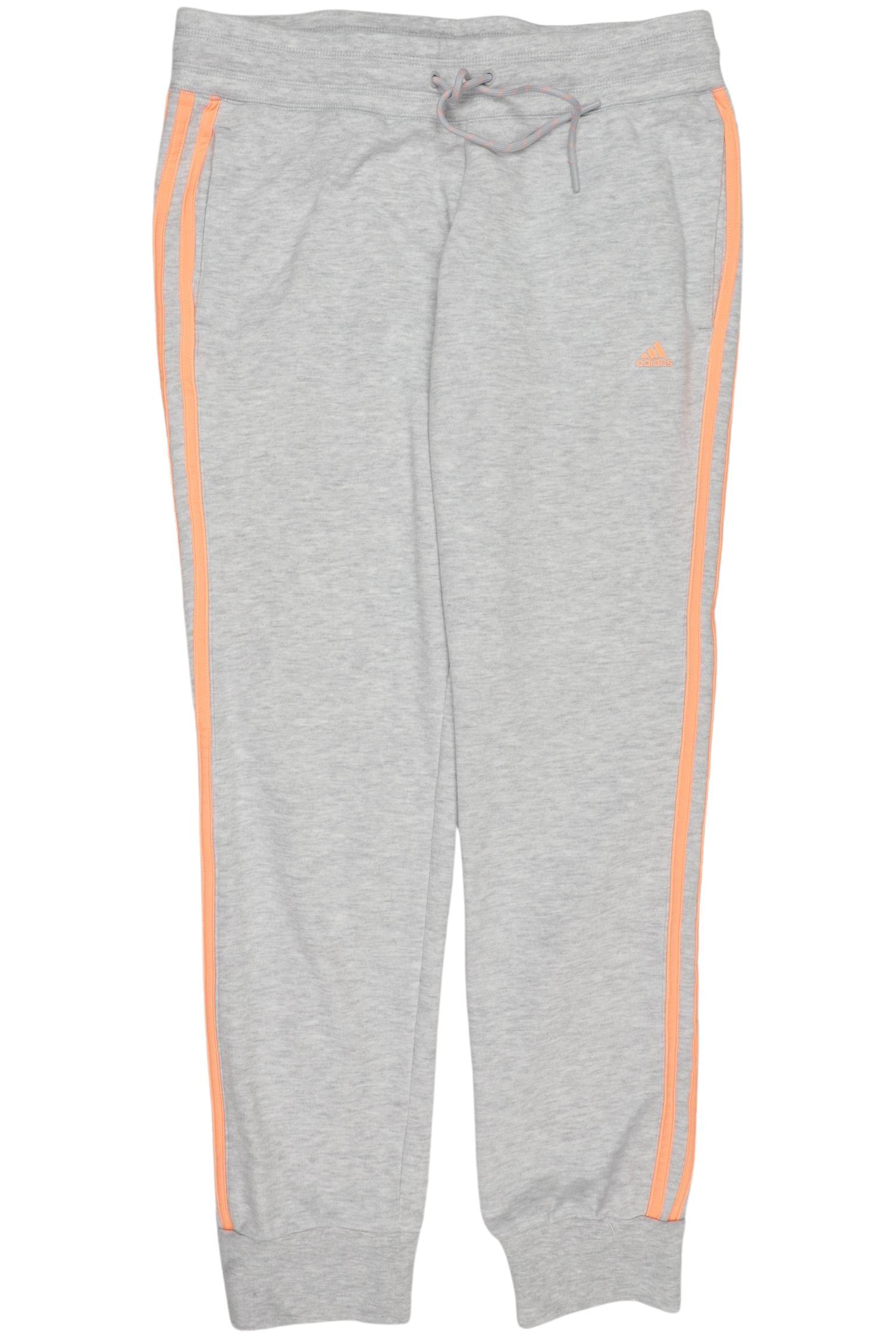 

adidas Damen Stoffhose, grau, Gr. 0