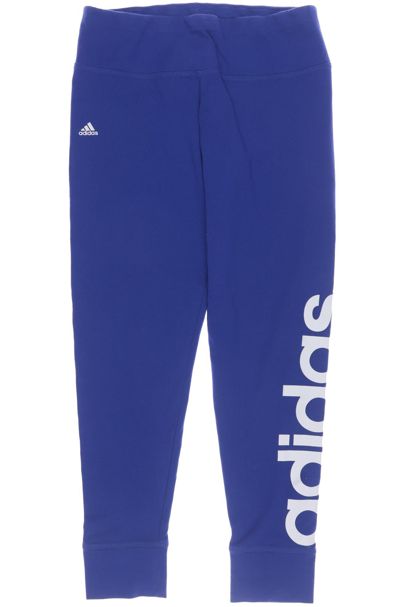 

adidas Damen Stoffhose, blau, Gr. 0