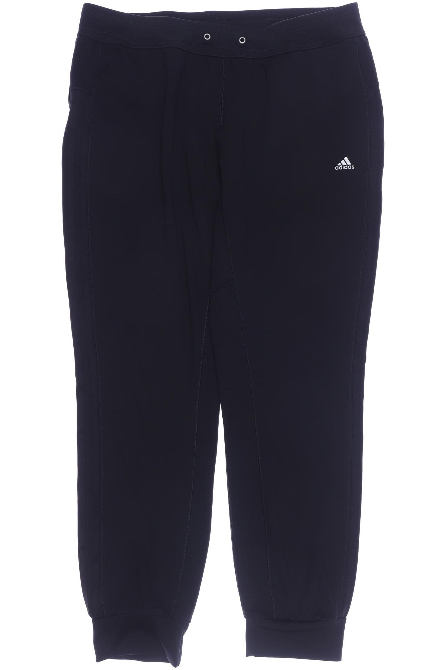 

adidas Damen Stoffhose, schwarz, Gr. 0