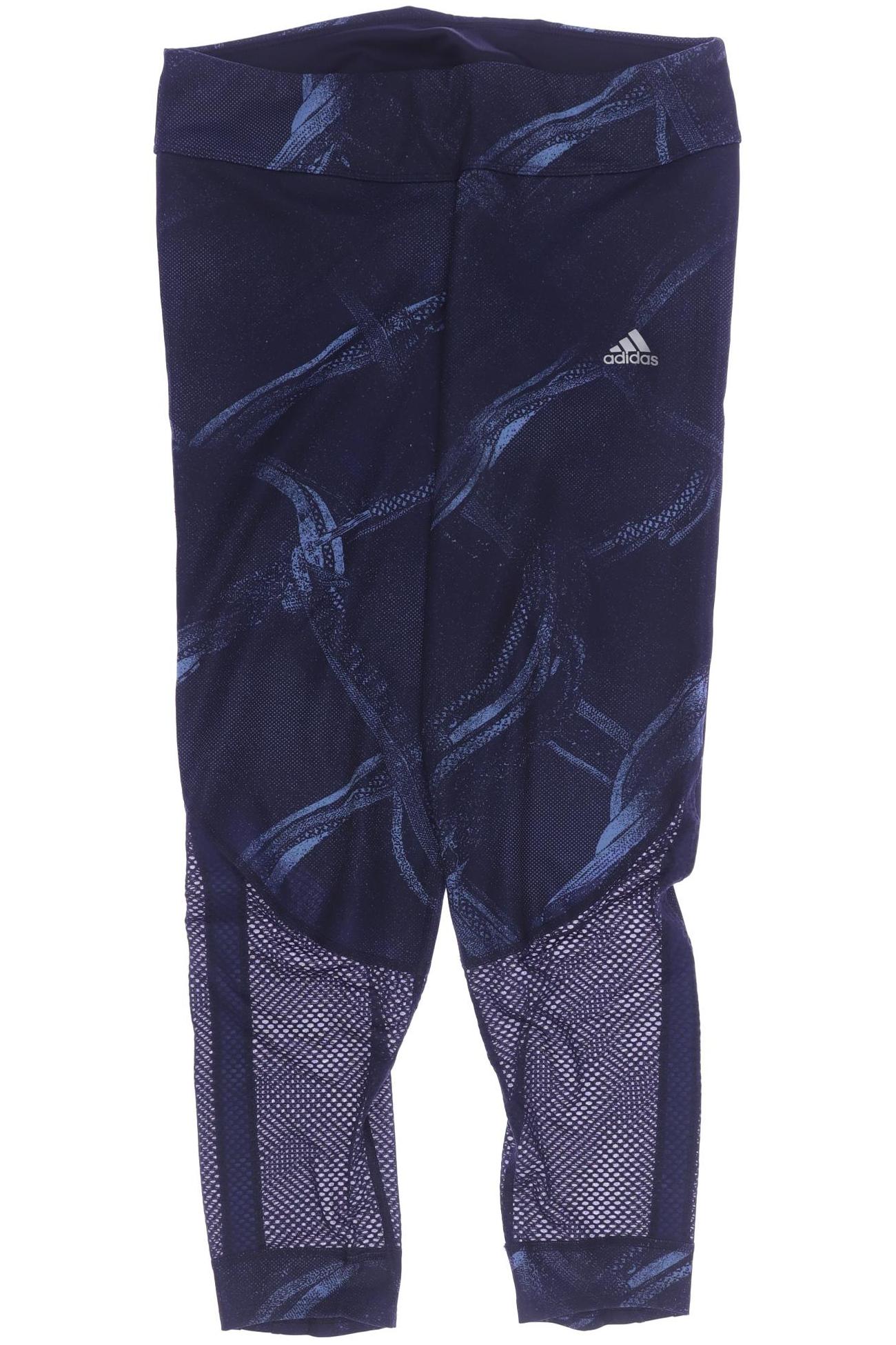 

adidas Damen Stoffhose, marineblau, Gr. 0