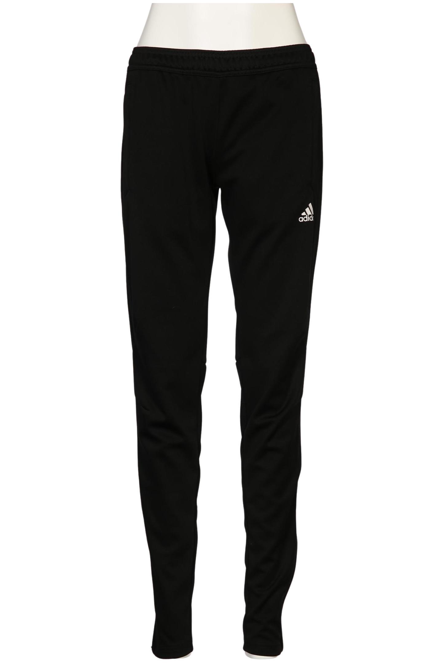 

adidas Damen Stoffhose, schwarz, Gr. 0