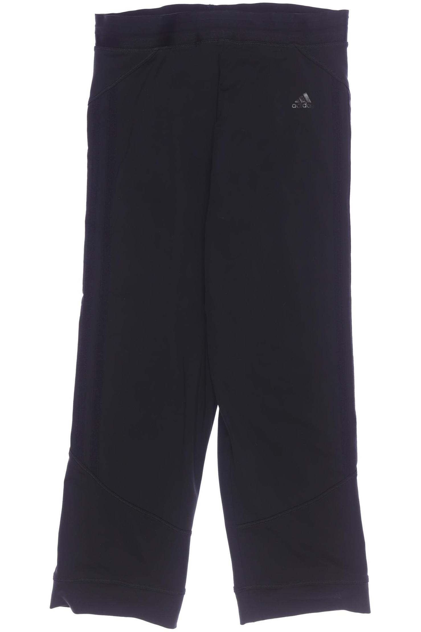 

adidas Damen Stoffhose, schwarz, Gr. 36