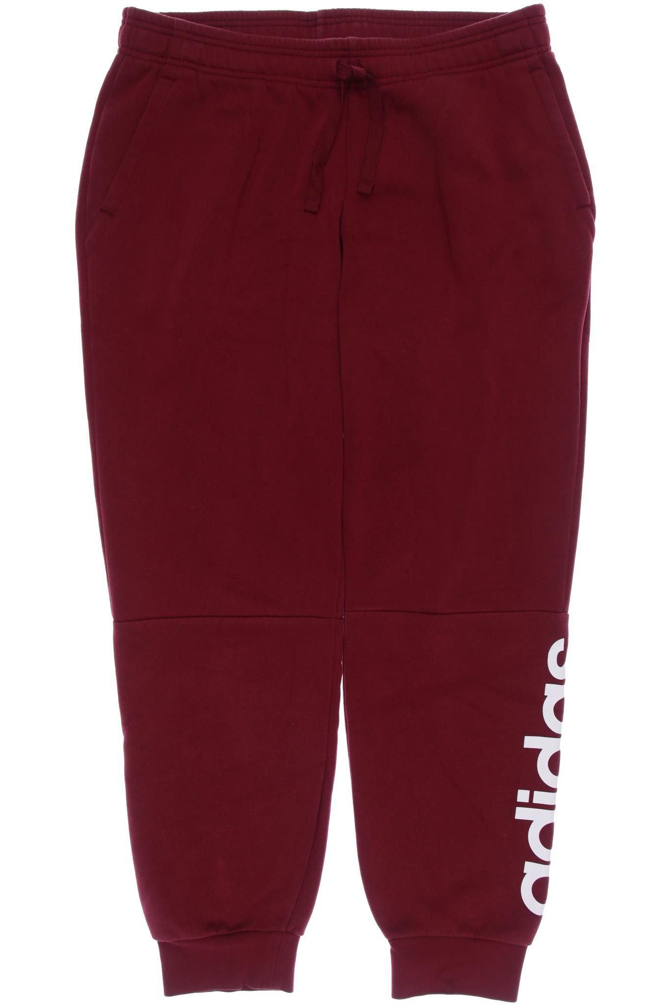 

adidas Damen Stoffhose, bordeaux, Gr. 0