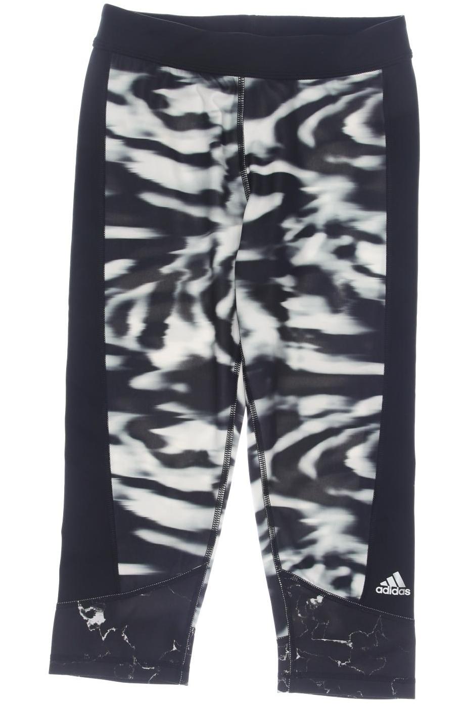

adidas Damen Stoffhose, schwarz, Gr. 0