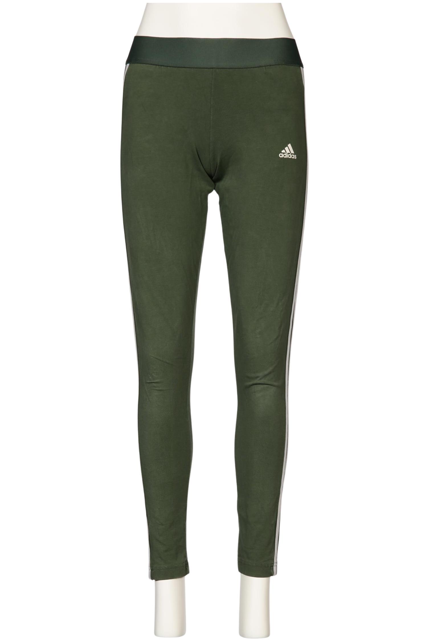 

adidas Damen Stoffhose, grün, Gr. 0